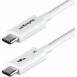 CERTIFIED THUNDERBOLT 5 CABLE 80GBPS/120GBPS/8K 60HZ/240W - WHITE