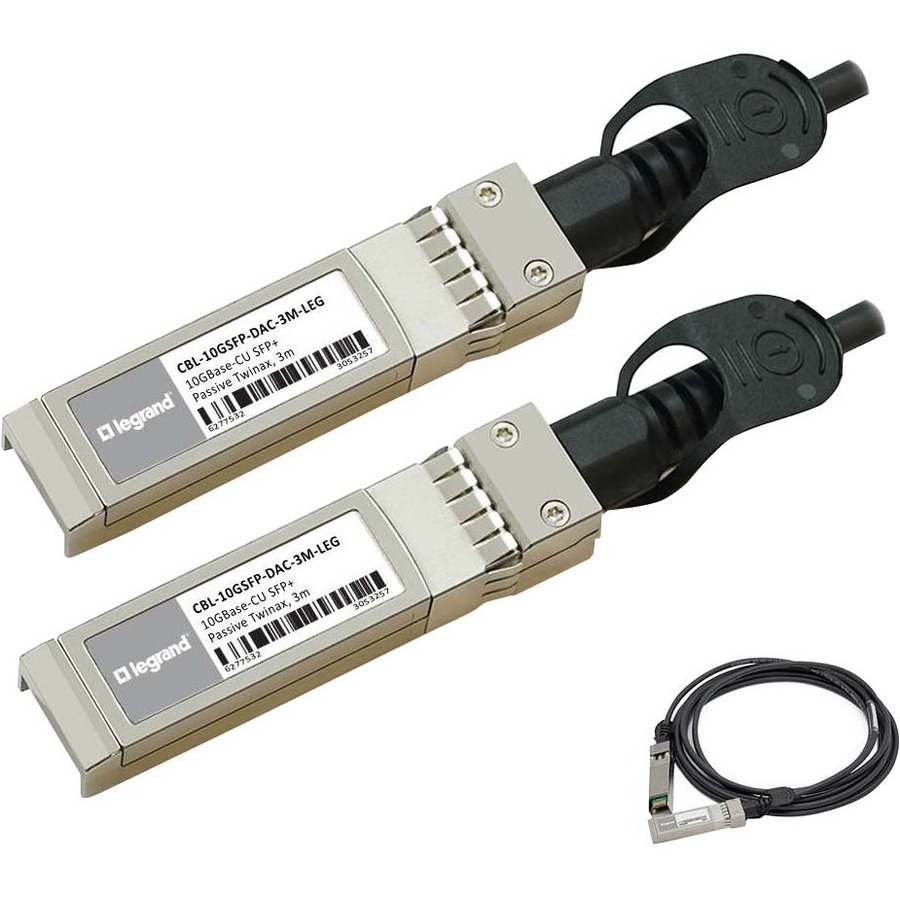 C2G Dell Force10 CBL-10GSFP-DAC-3M Compatible 10GBase-CU SFP+ DAC 3m TAA