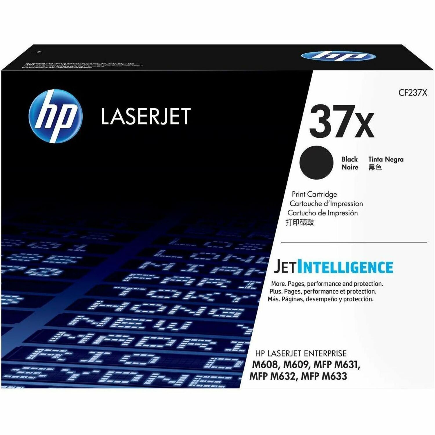 HP 37X (CF237X) Original High Yield Laser Toner Cartridge - Black - 1 Each