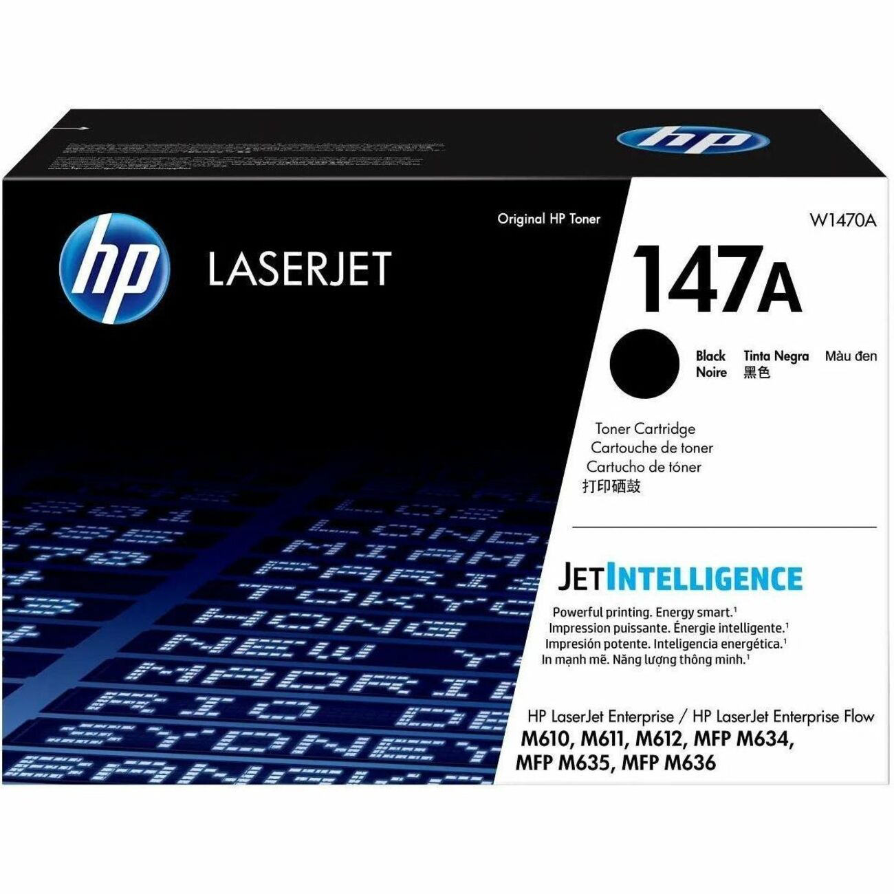 HP 147A Original Laser Toner Cartridge - Black - 1 Carton