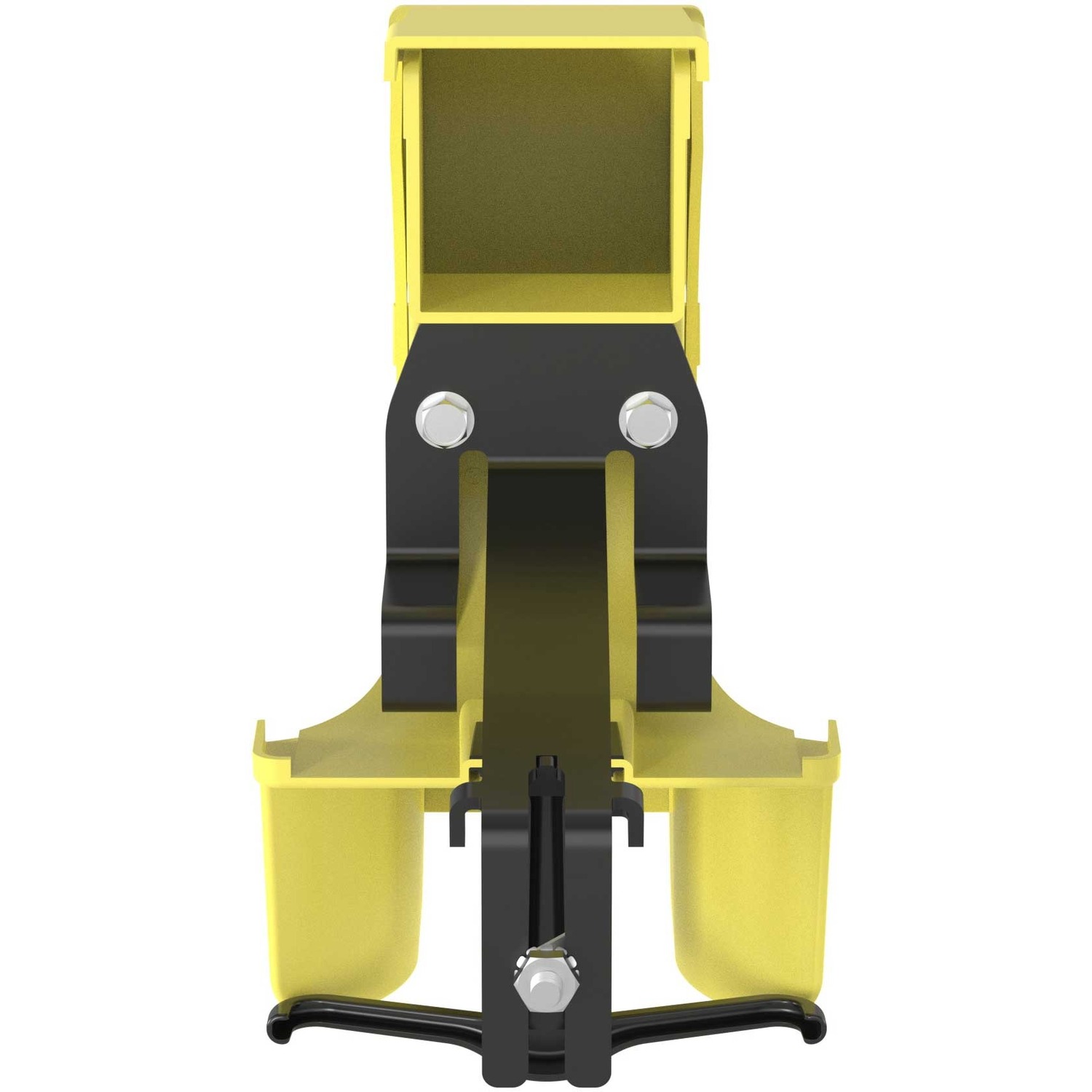 Panduit FiberRunner® Spill-Over Junction, 2x2, Yellow