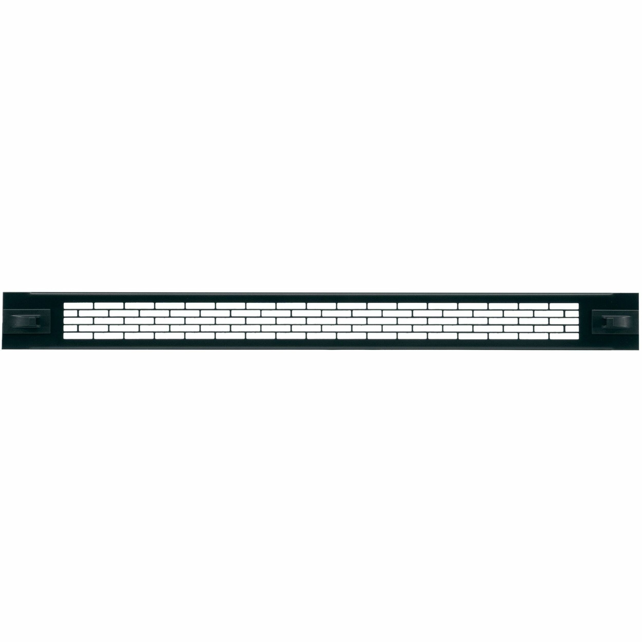 Middle Atlantic Forward 1RU Tool-Less Vented Rack Panel - Perforated with 74% Open Area - Flanged