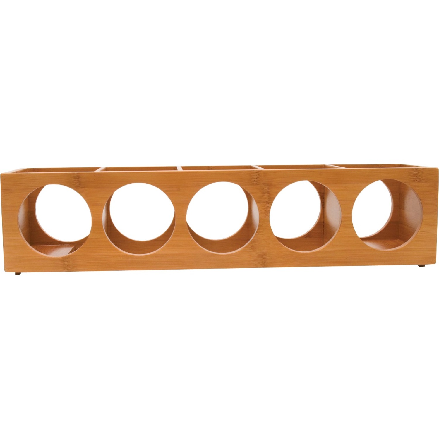 Lipper Bamboo Stacking Wine Rack, 5 Bottle