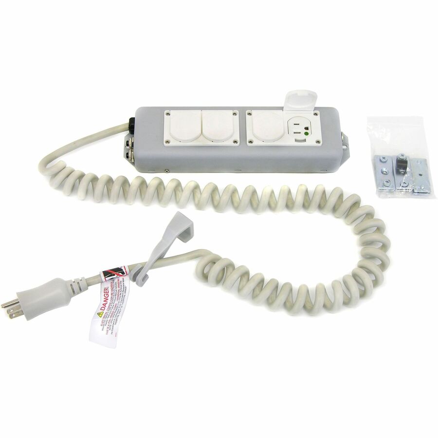 Ergotron 4-Outlets Medical Grade Power Strip