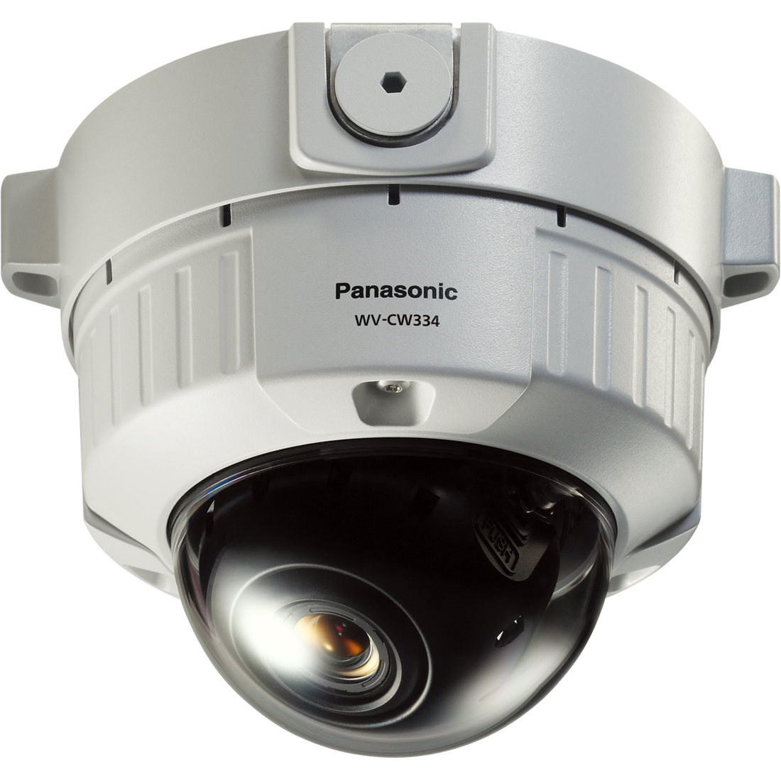 Panasonic WV-CW334S Surveillance Camera - Color, Monochrome - Dome