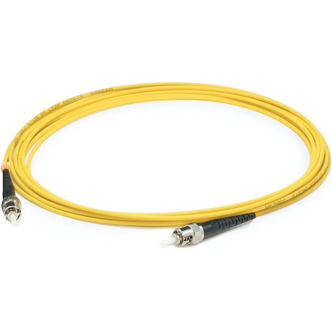 AddOn 37m ST to ST Yellow OS2 Simplex OFNR (Riser-Rated) SMF Fiber Patch Cable