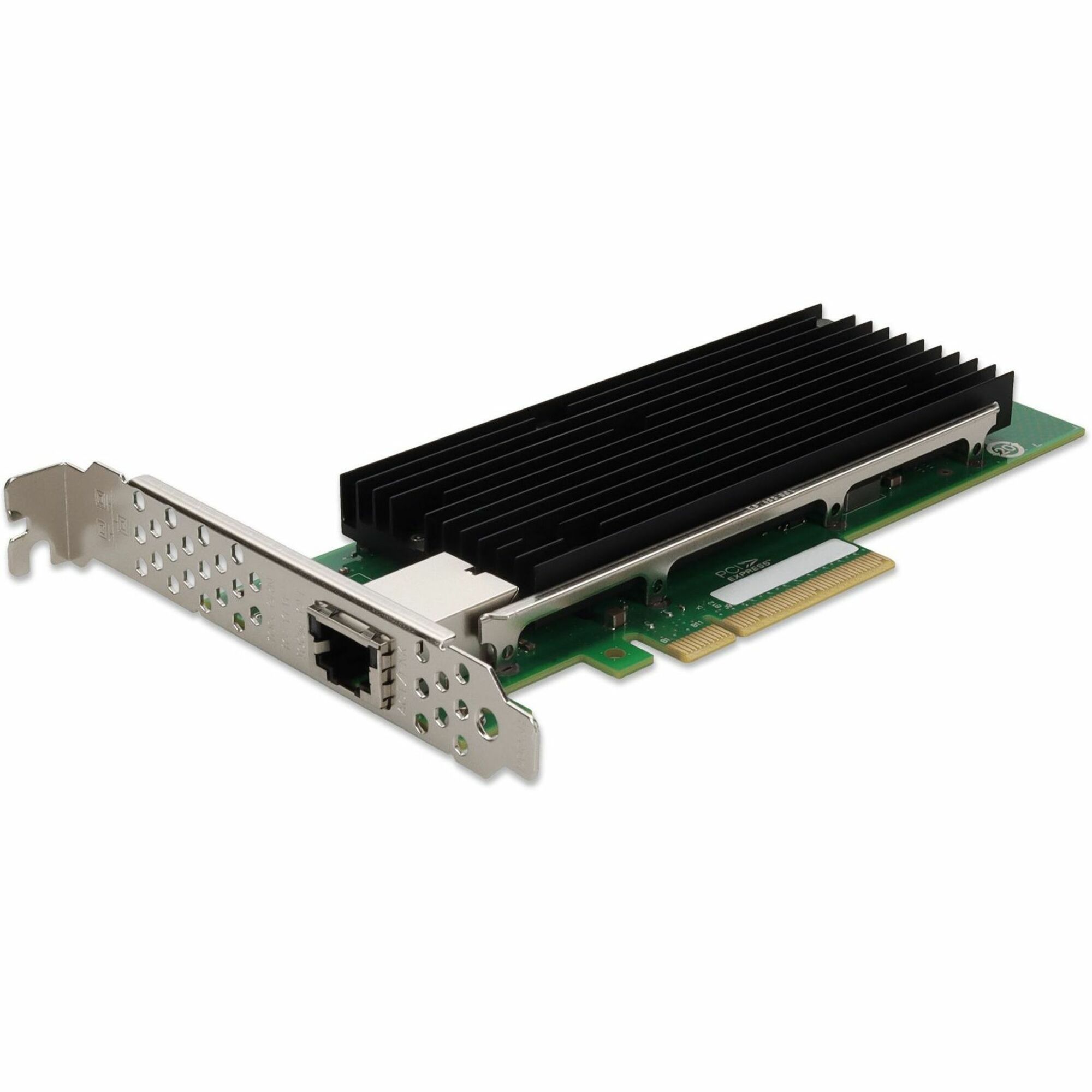 AddOn 10Gbs Single RJ-45 Port 100m PCIe 2.0 x8 Network Interface Card