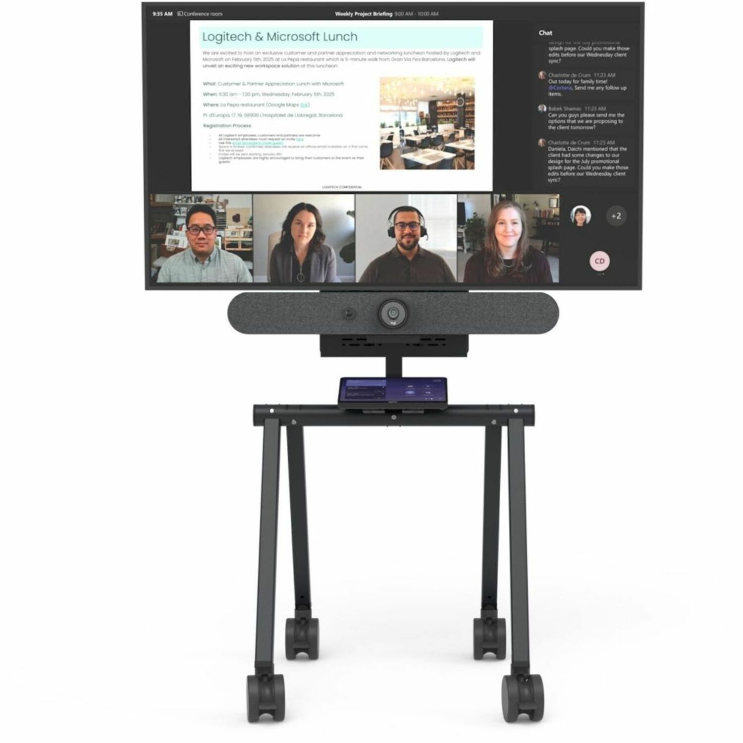 RBM & Heckler Rolling Stand for MTR-A