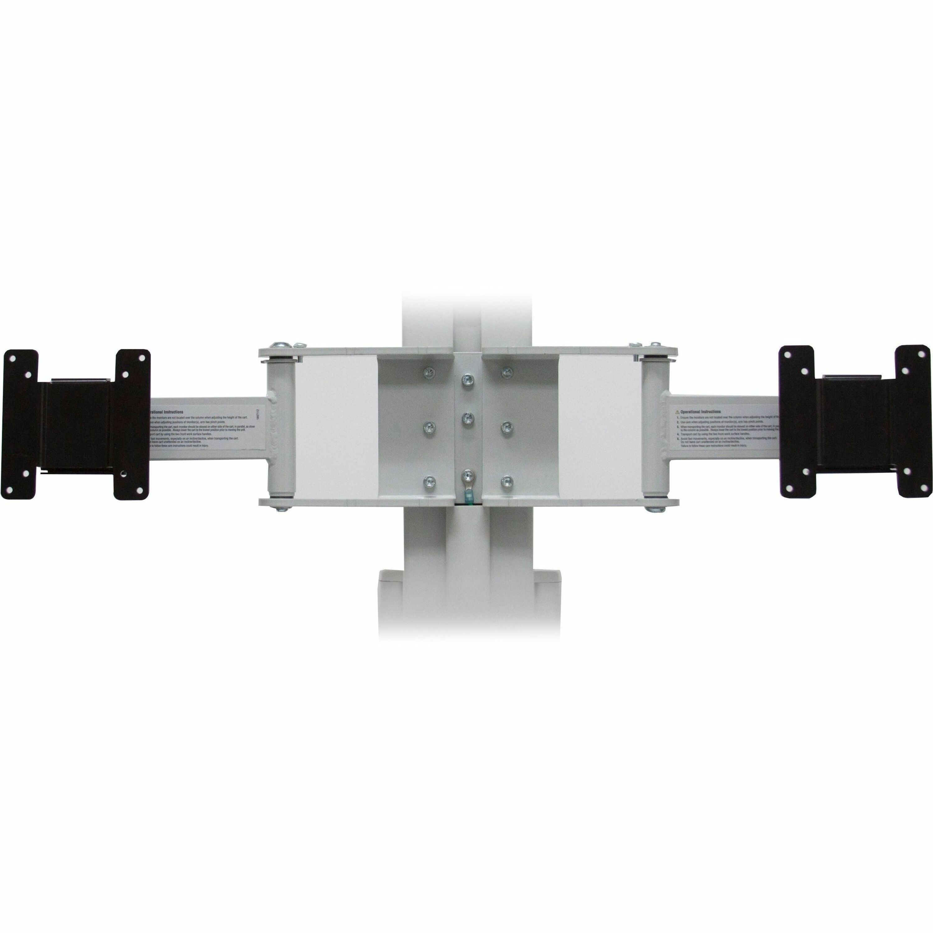 Capsa Healthcare - Point of Care Accessory - Dual Swivel 22" Monitor Mount (1900570)