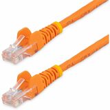 StarTech.com Snagless patch cable - RJ-45 (M) - RJ-45 (M) - 6 ft - UTP - ( CAT 5e ) - Orange