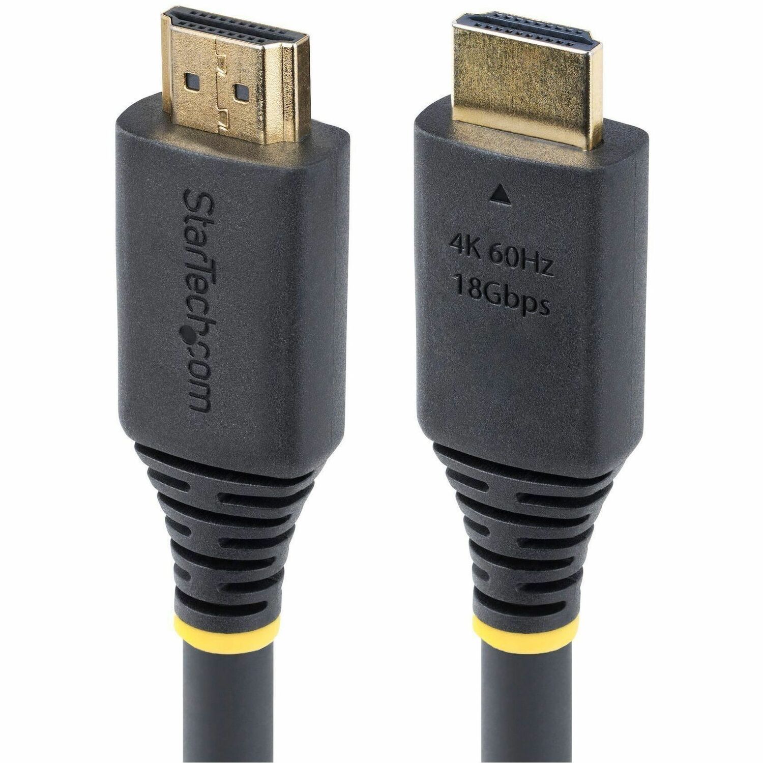 StarTech 50ft (15.2m) Active High Speed HDMI Cable, 4K 60Hz/1440p 144Hz, 18Gbps, UHD HDMI 2.0 Cord, TPE Jacket