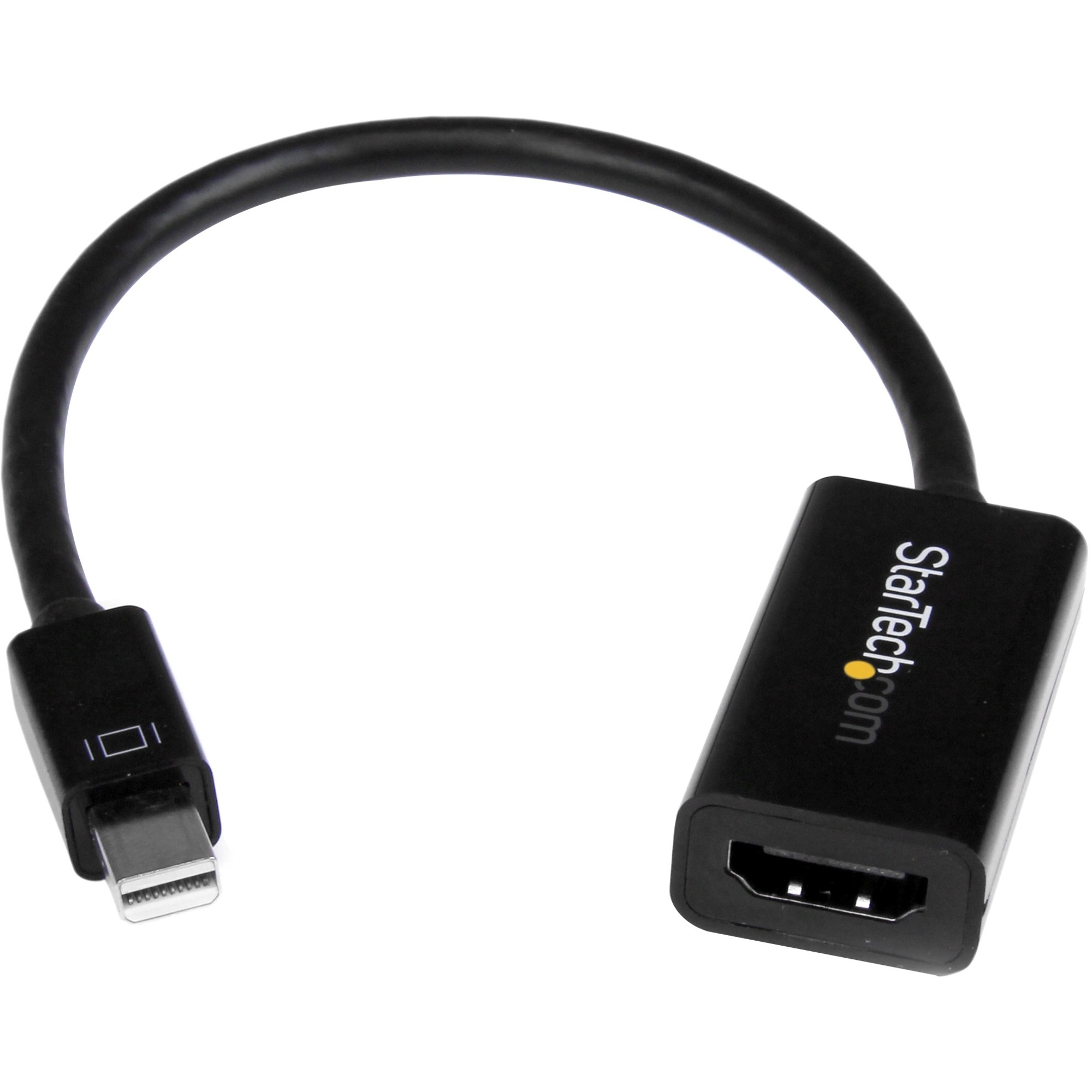 StarTech Mini DisplayPort to HDMI Adapter, Active Mini DP to HDMI Video Converter for Monitor/Display, 4K 30Hz, mDP to HDMI Adapter