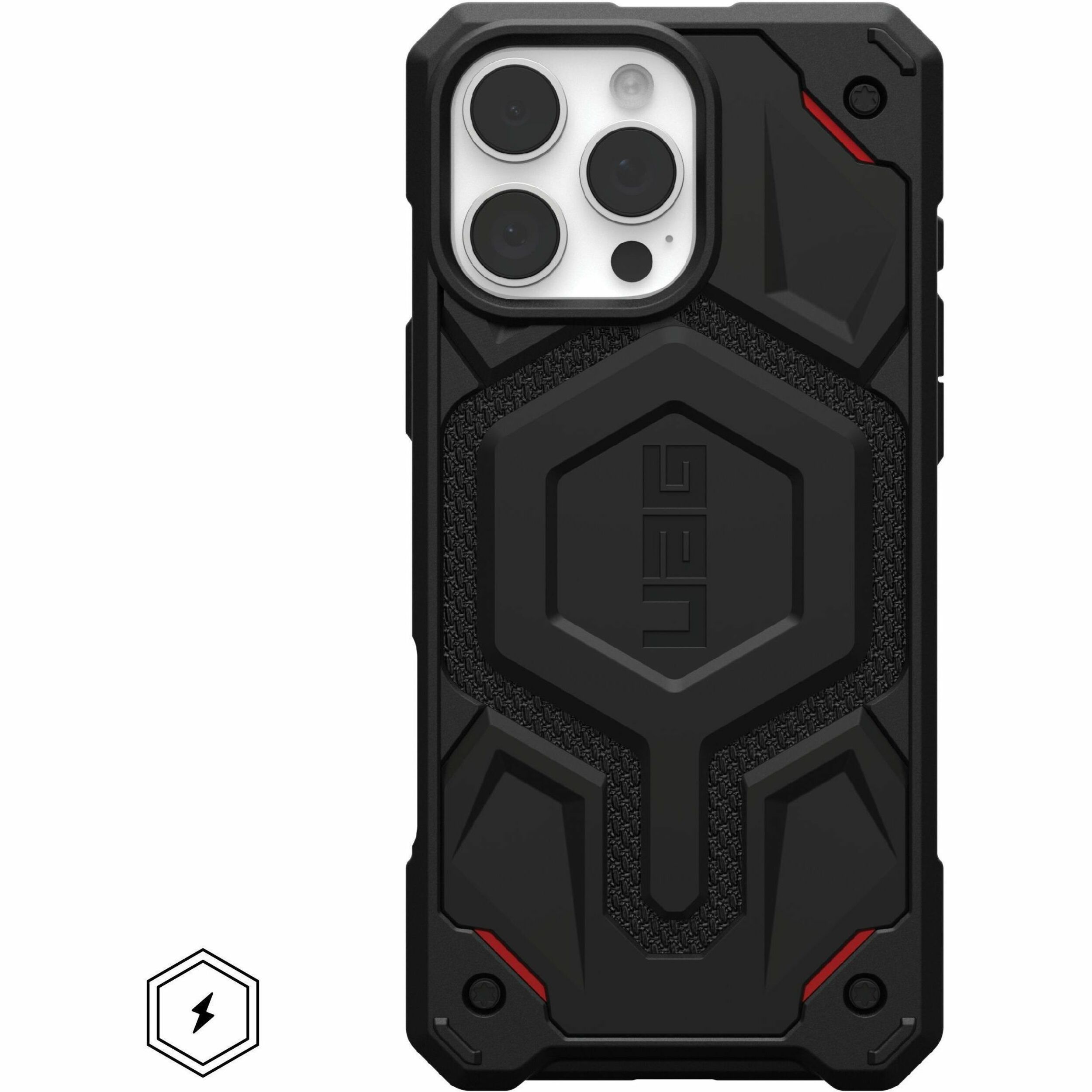 Urban Armor Gear Monarch Pro Kevlar&reg; iPhone 16 Pro Max Case - Kevlar Black