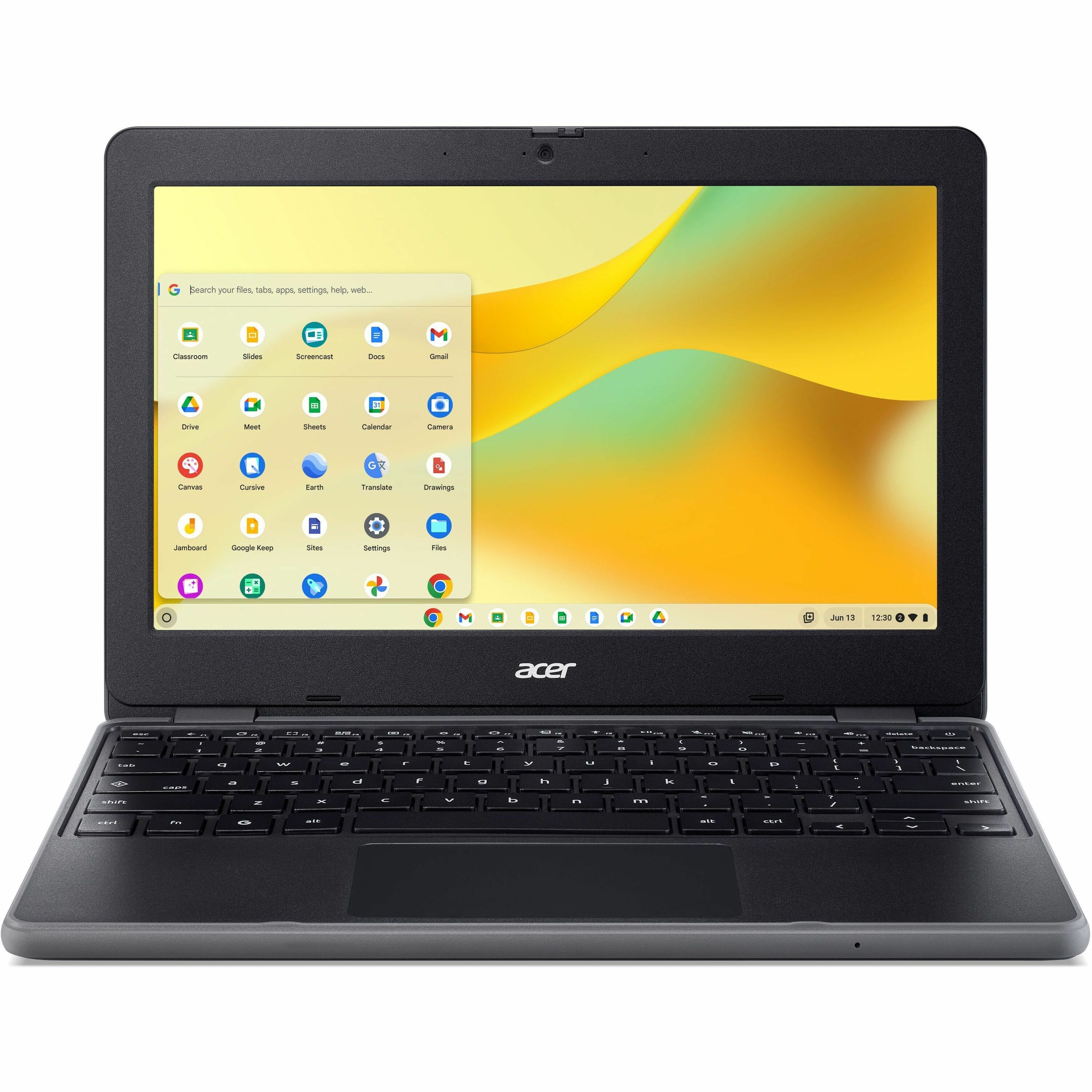 Acer Chromebook 511 C737T C737T-C1R9 11.6" Touchscreen Clamshell Chromebook - HD - 60 Hz - Intel N-Series N150 - 8 GB - 64 GB Flash Memory - English (US) Keyboard - Black