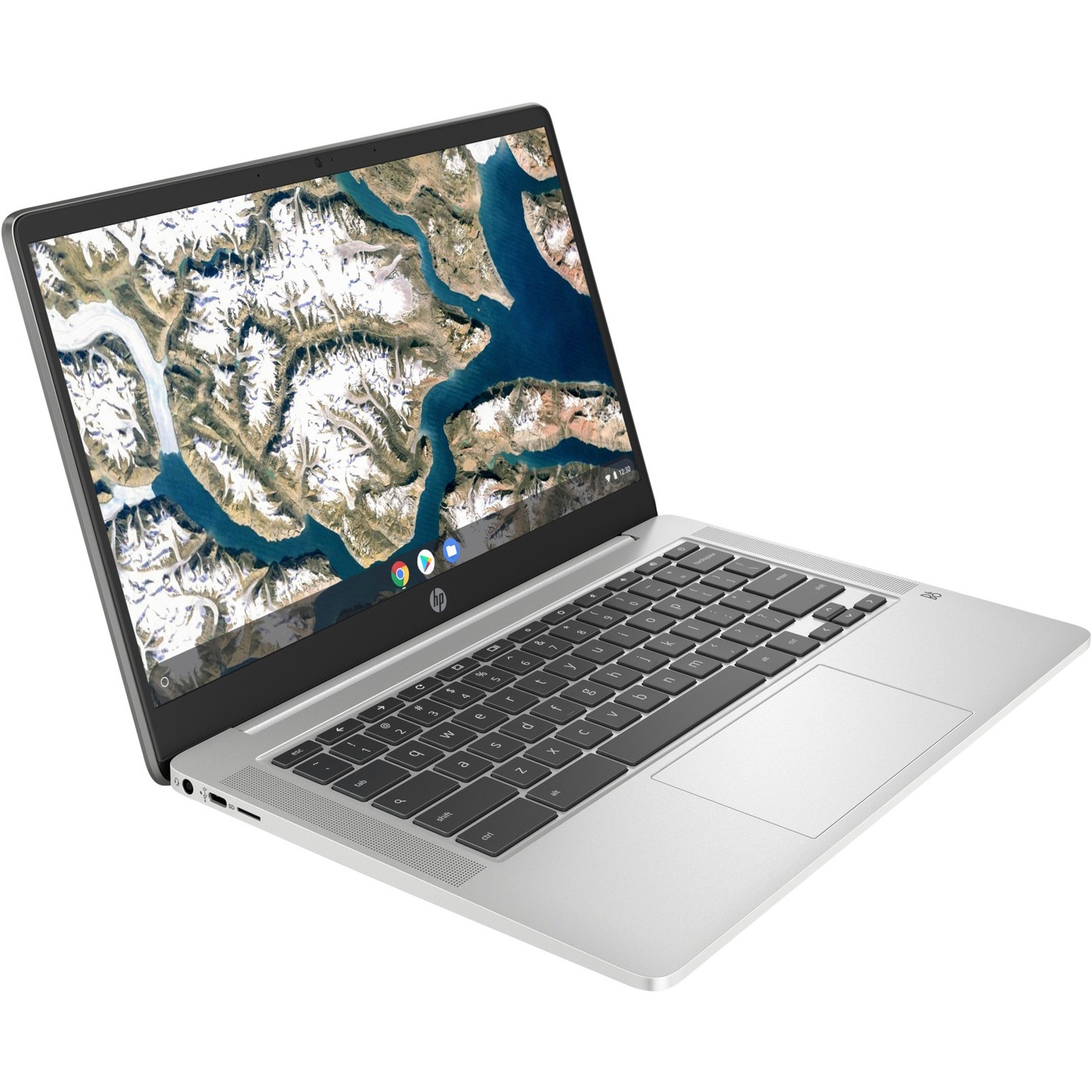 HP Chromebook 14a-na0030nr 14" Touchscreen Chromebook - HD - Intel Celeron N4020 - 4 GB - 32 GB Flash Memory - Mineral Silver