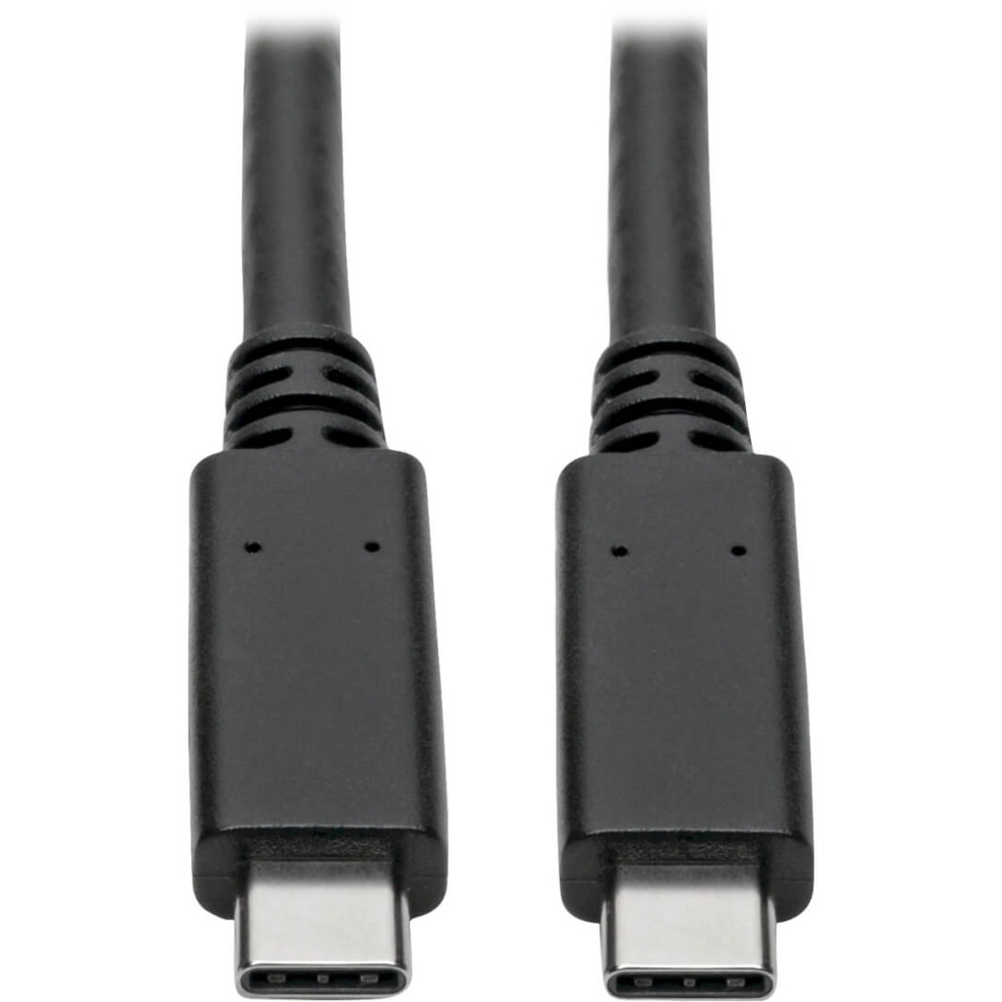 Tripp Lite by Eaton USB-C Cable (M/M) - USB 3.2 Gen 2 (10 Gbps) 5A (100W) Rating USB-IF Certified Thunderbolt 3 Compatible 3 ft. (0.91 m)