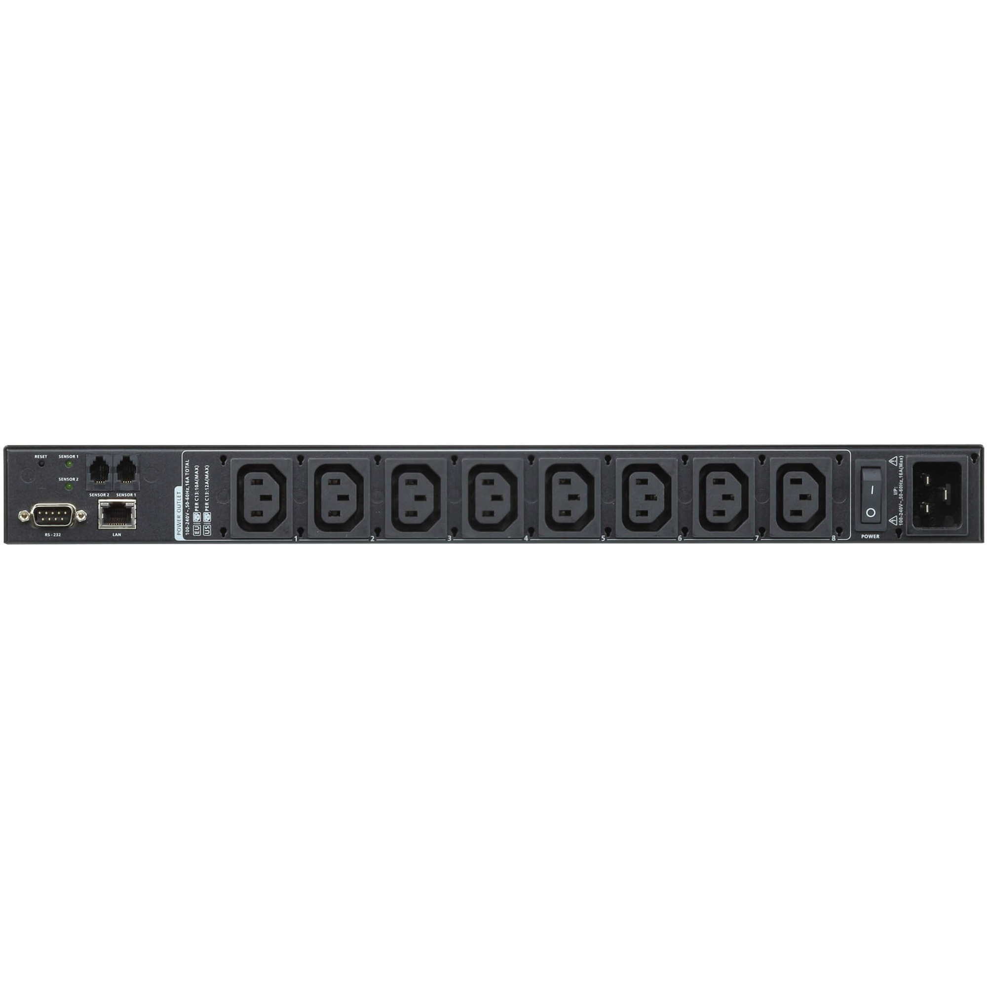 ATEN eco PDU PE6208AVG 8-Outlets PDU