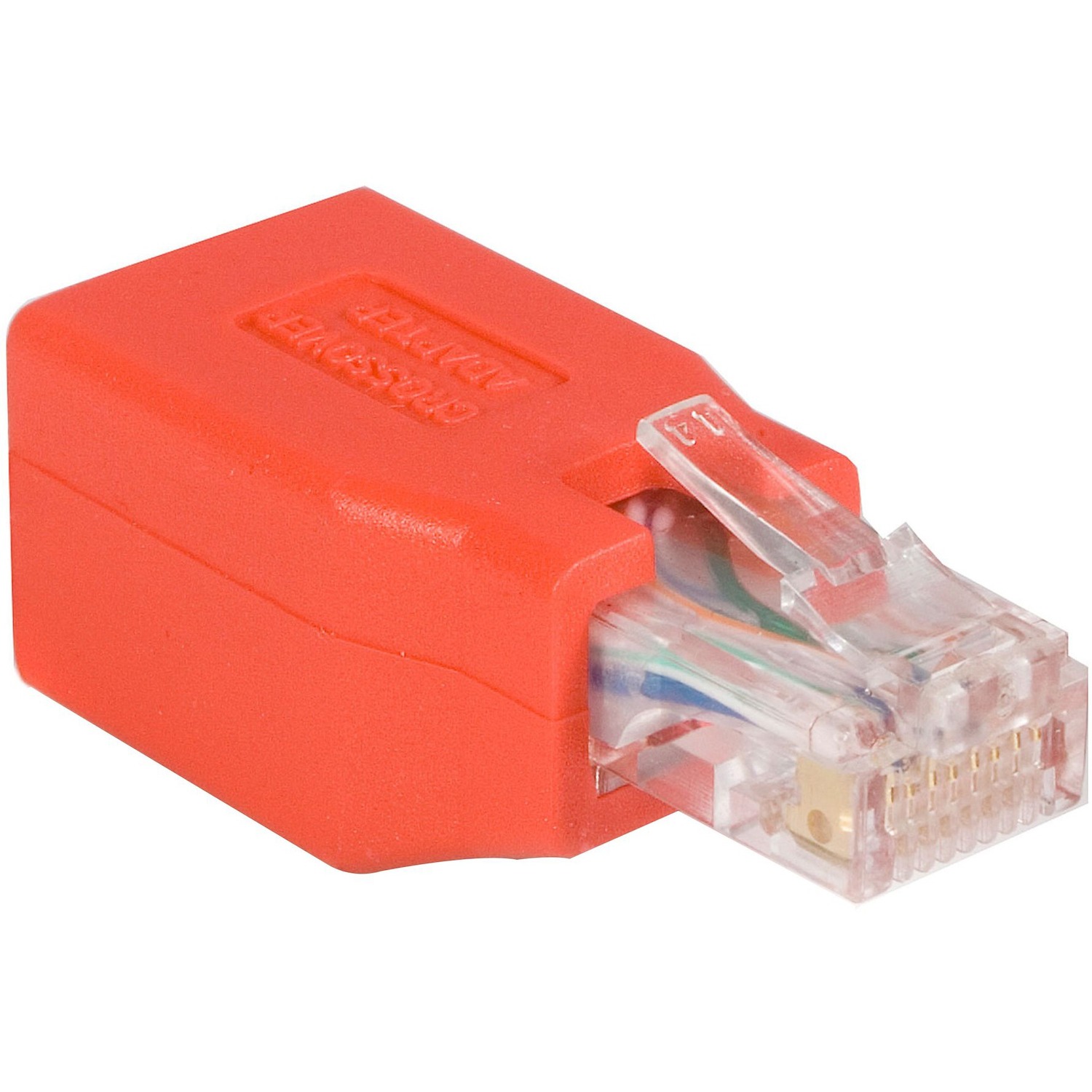 StarTech Crossover adapter - RJ-45 (M) - RJ-45 (F) - Gigabit - ( CAT 6 ) - red