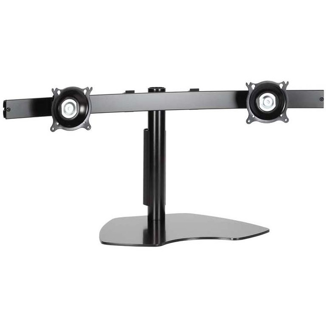 Chief Widescreen Horizontal Dual Monitor Mount Table Stable - For Displays 10-30" - Silver