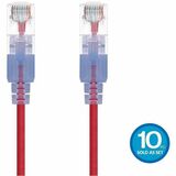 SLIMRUN CAT6A ETHERNET PATCH CABLE-SNAGLESS RJ45_ 550MHZ_ UTP_ PURE BARE COPPER