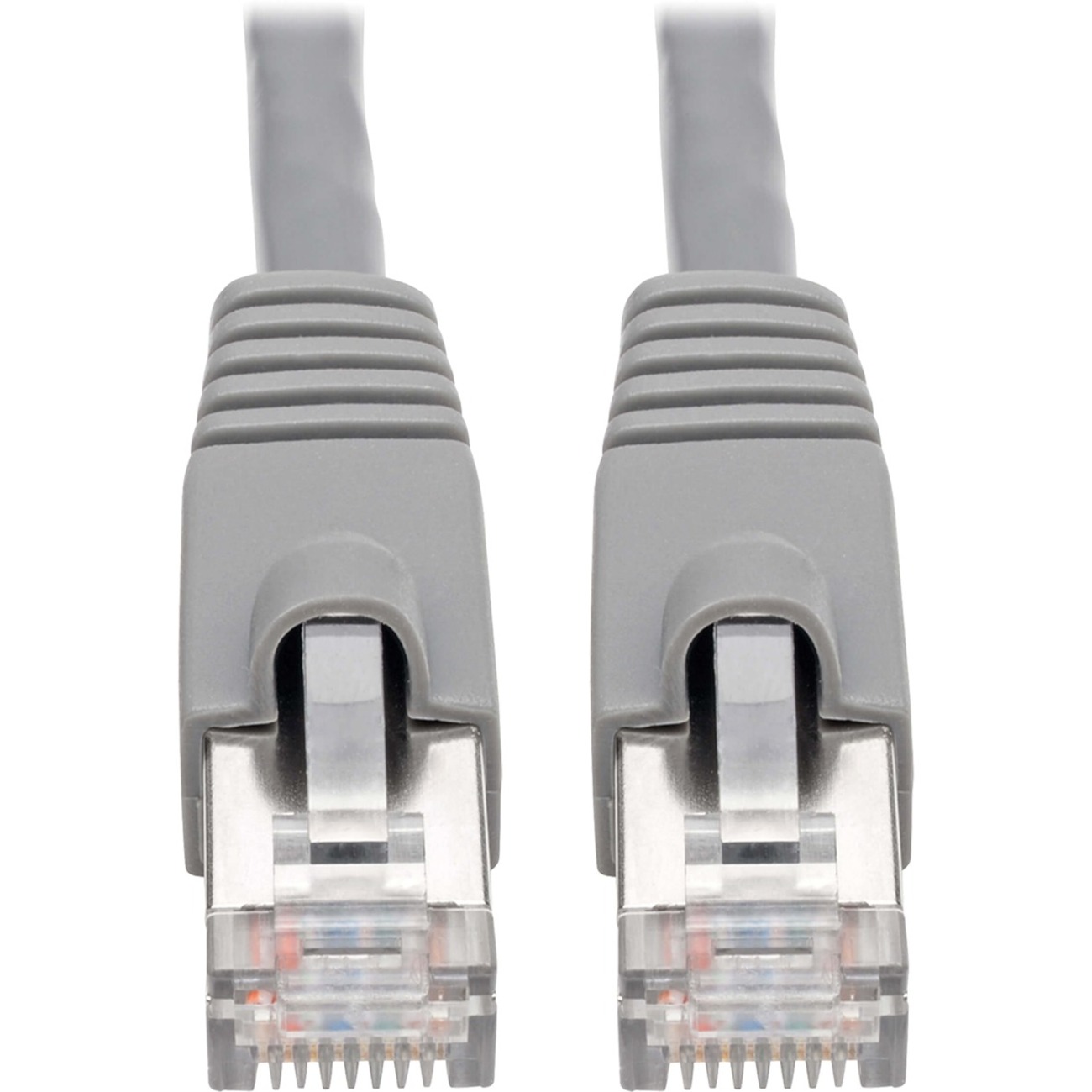 Tripp Lite by Eaton Cat6a 10G Snagless Shielded STP Ethernet Cable (RJ45 M/M) PoE Gray 5 ft. (1.52 m)