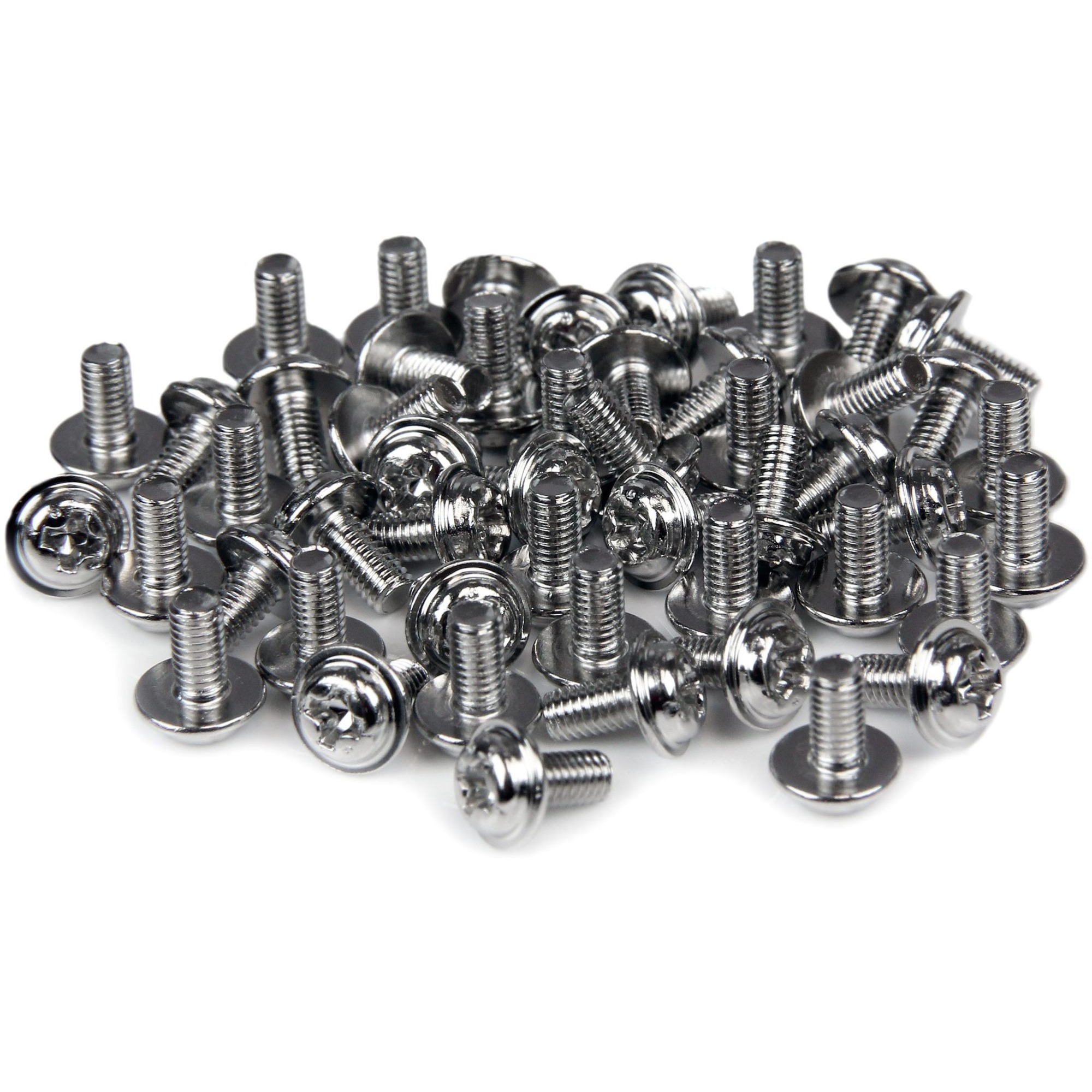 StarTech Computer Screws M3 x 1/4in Long Standoff, 50 Pack, TAA