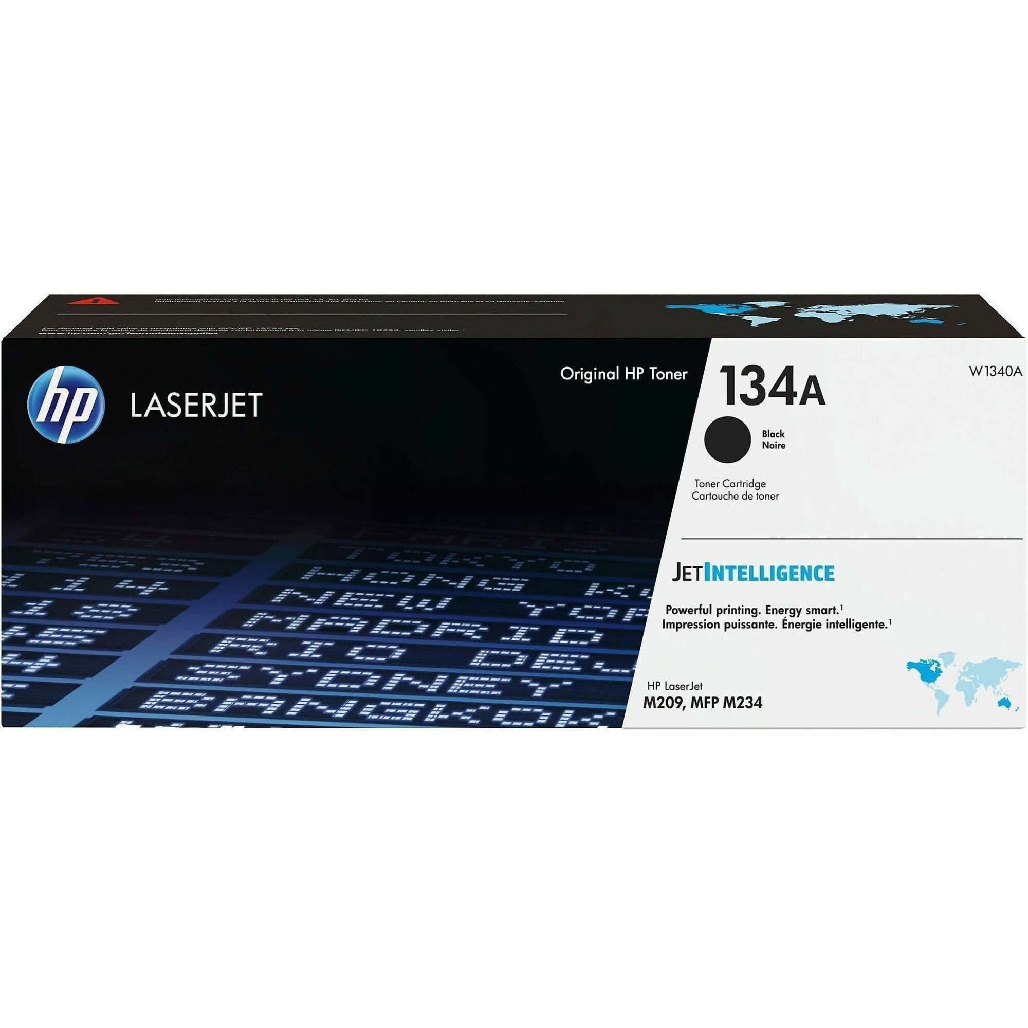 HP 134A Original Laser Toner Cartridge - Black - 1 Each