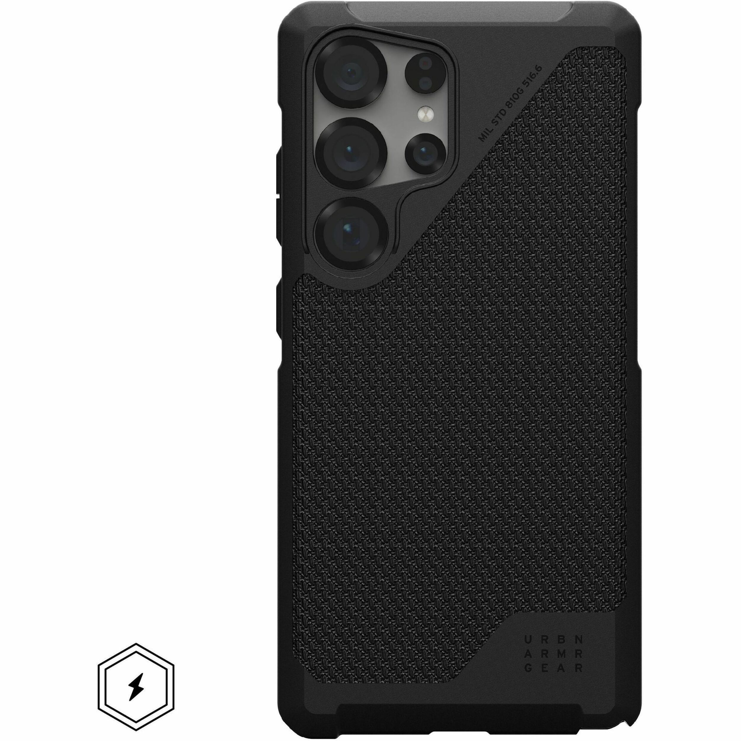 Urban Armor Gear Metropolis LT Galaxy S25 Ultra Case - Kevlar Black