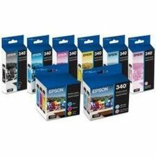 Epson Claria Photo HD T340 Original Standard Yield Inkjet Ink Cartridge - Light Cyan Pack