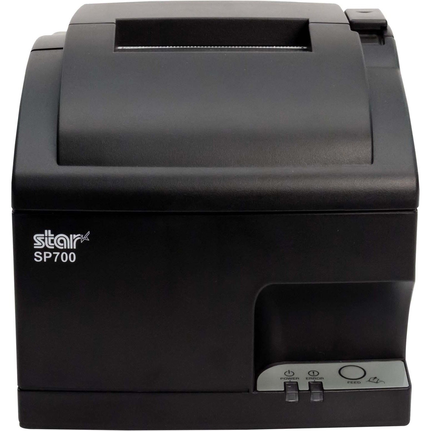 Star Micronics SP700 Impact Printer - Ethernet/CloudPRNT/USB/Two Peripheral USB, Cutter, Internal Power Supply, Gray