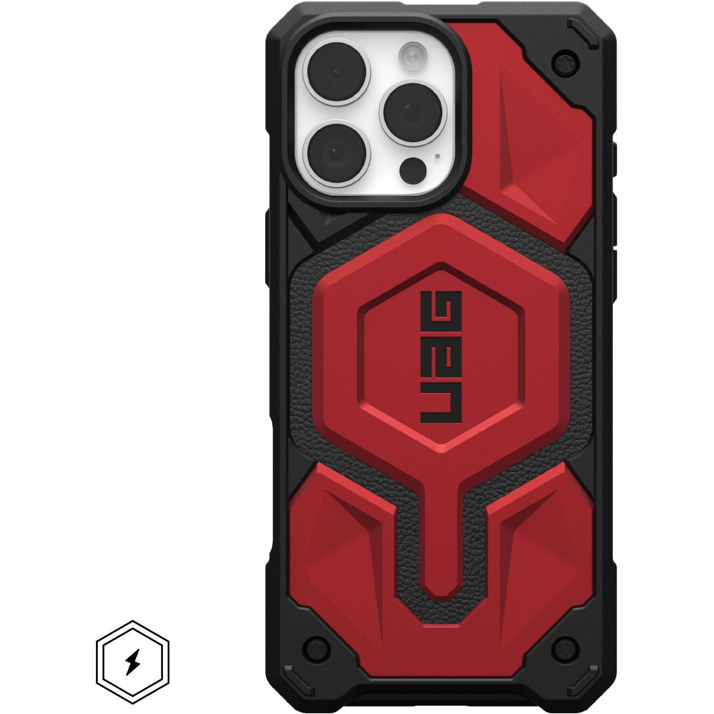 Urban Armor Gear Monarch Pro iPhone 16 Pro Max Case - Crimson