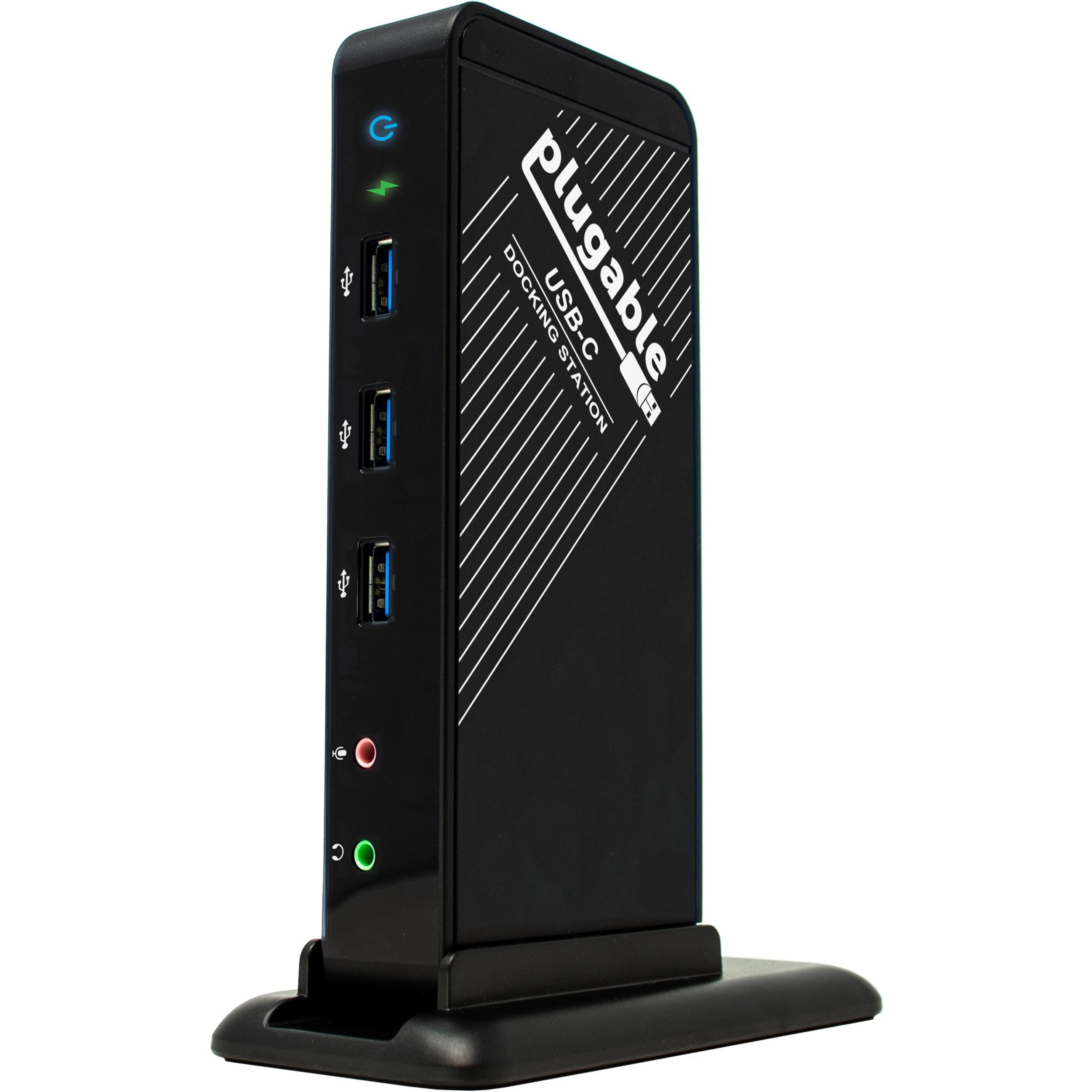Plugable USB-C Dock - 4K HDMI, 60W Charging, Ethernet, USB 3.0/2.0 Ports