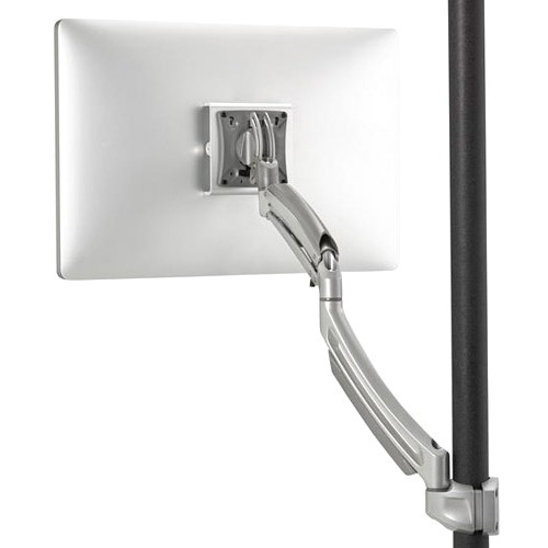 Chief Kontour Dynamic Pole Single Monitor Mount - For Displays 10-30" - Silver