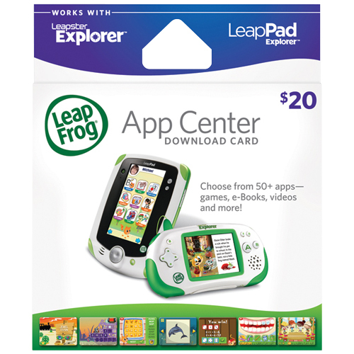 LeapFrog App Center Download Card