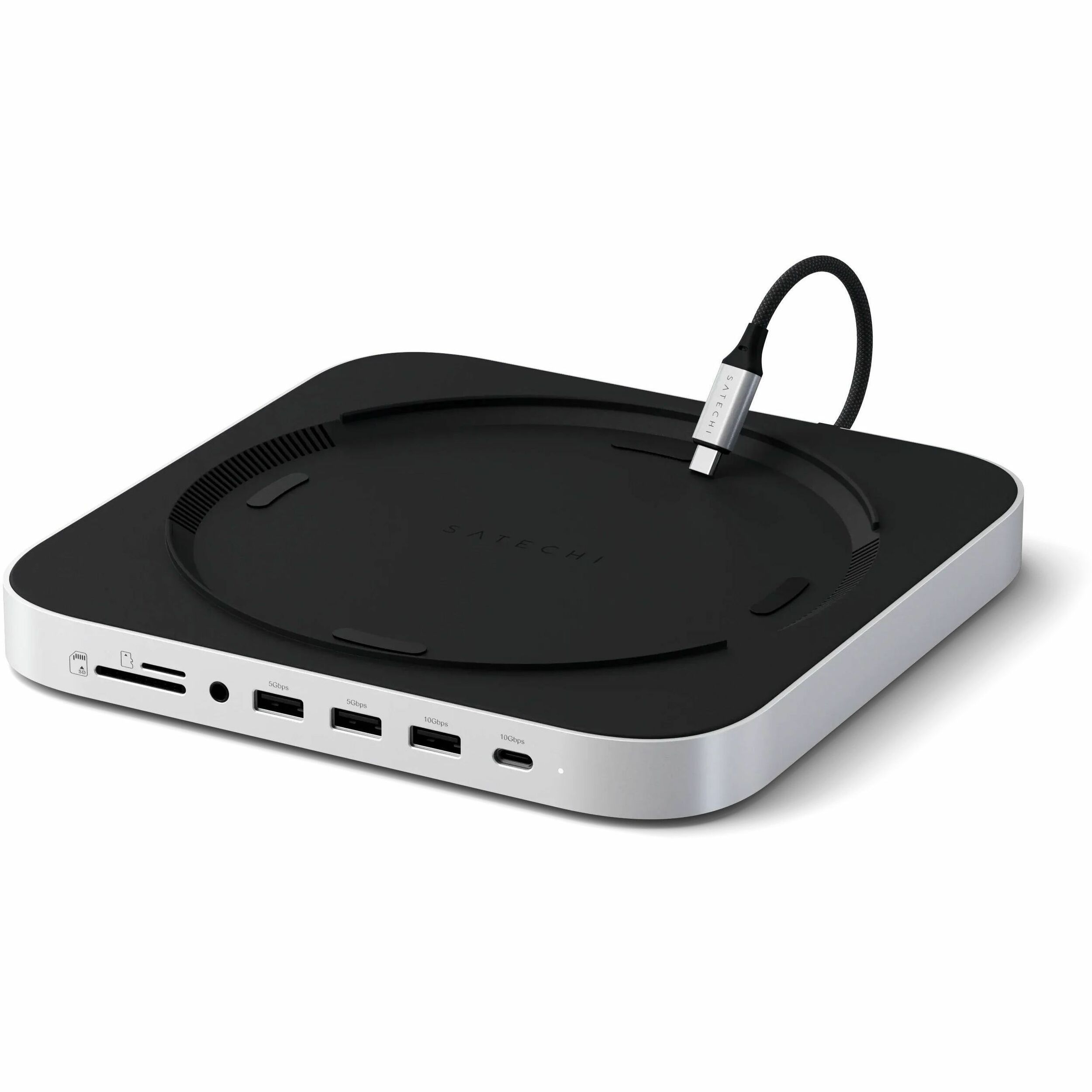 Satechi Stand & Hub For Mac Mini / Studio With NVMe SSD Enclosure