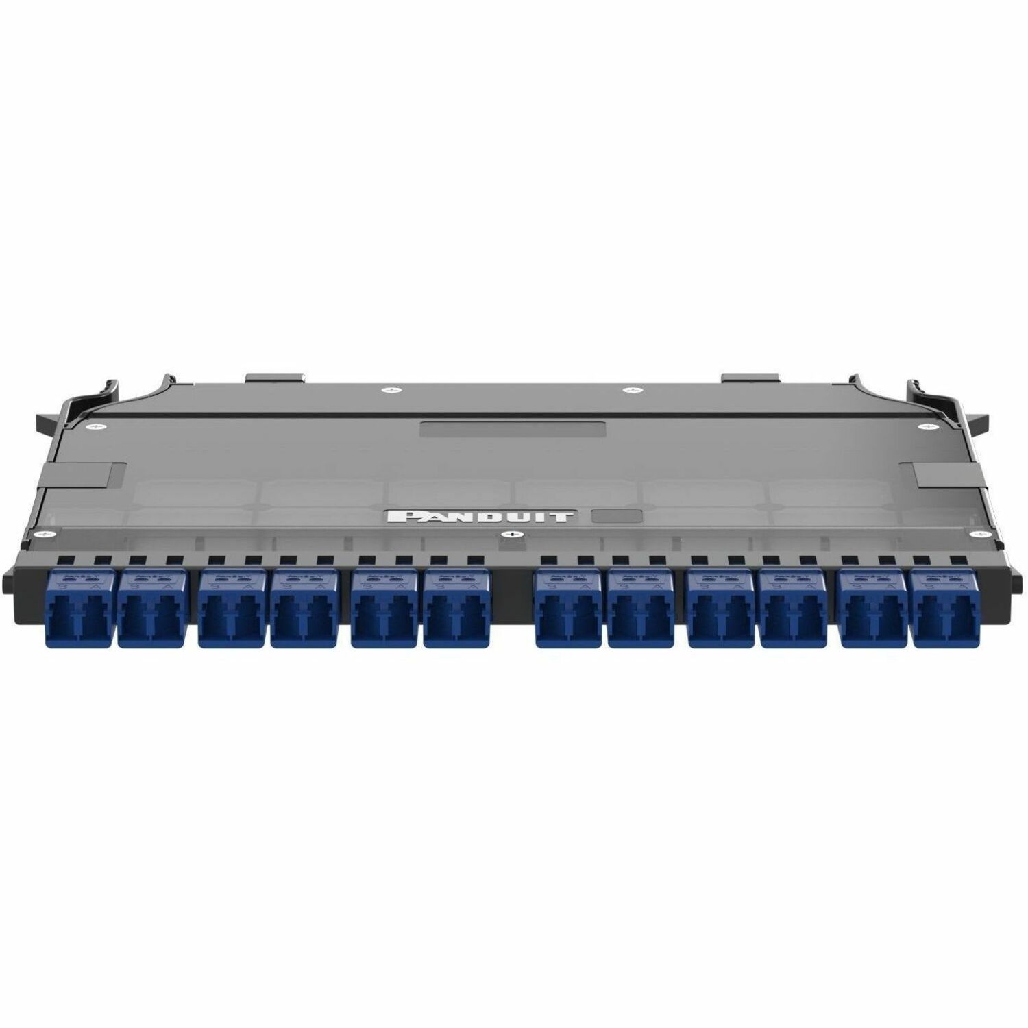 Panduit OS2 HD Flex Cassette, 12-Port, 4-to-1 Conversion , Opt IL, Universal
