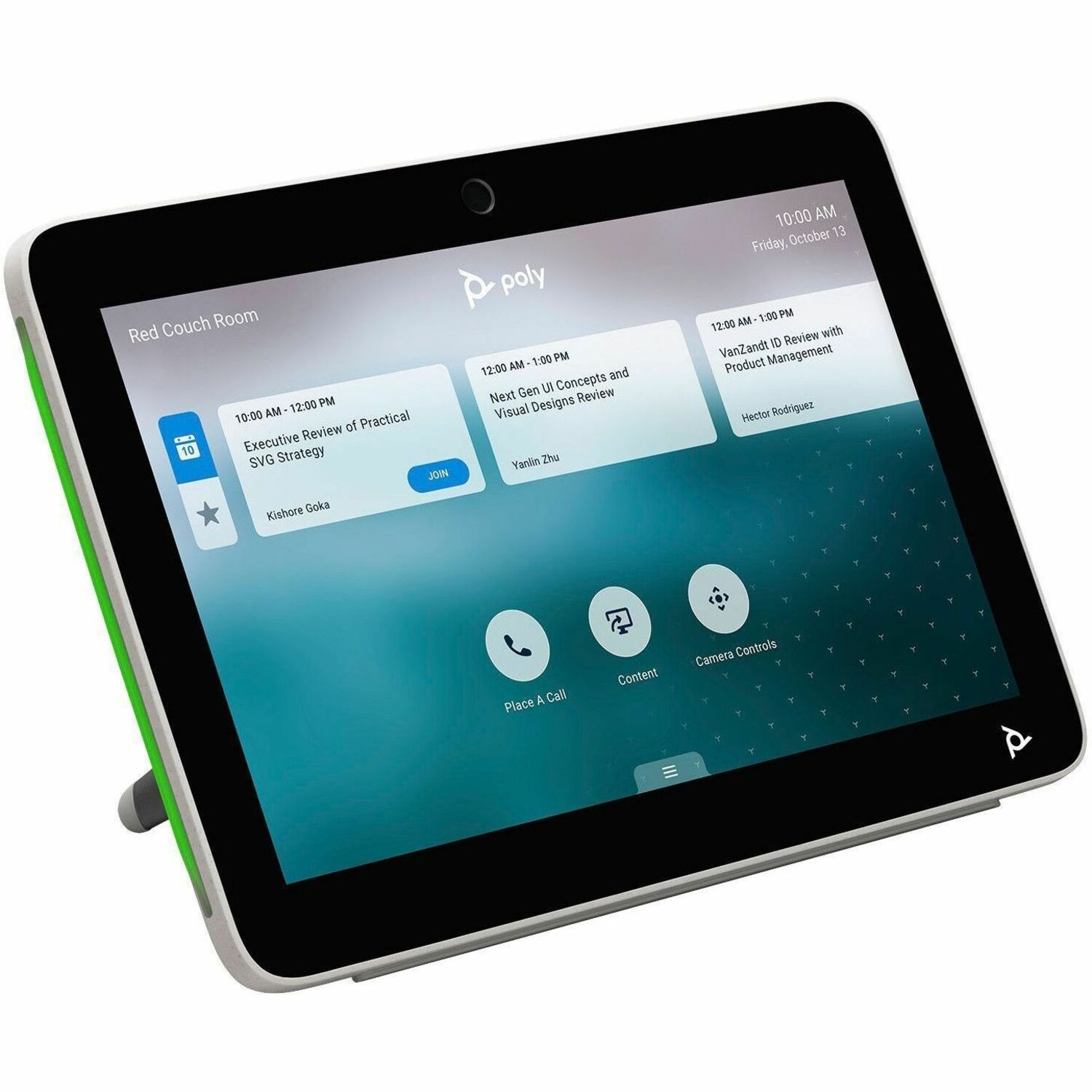 Poly TC10 White Touch Controller GSA/TAA JITC