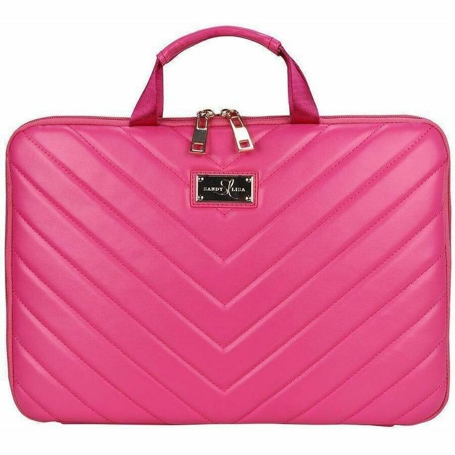 Sandy Lisa Capri Carrying Case (Sleeve) for 14" Laptop - Pink