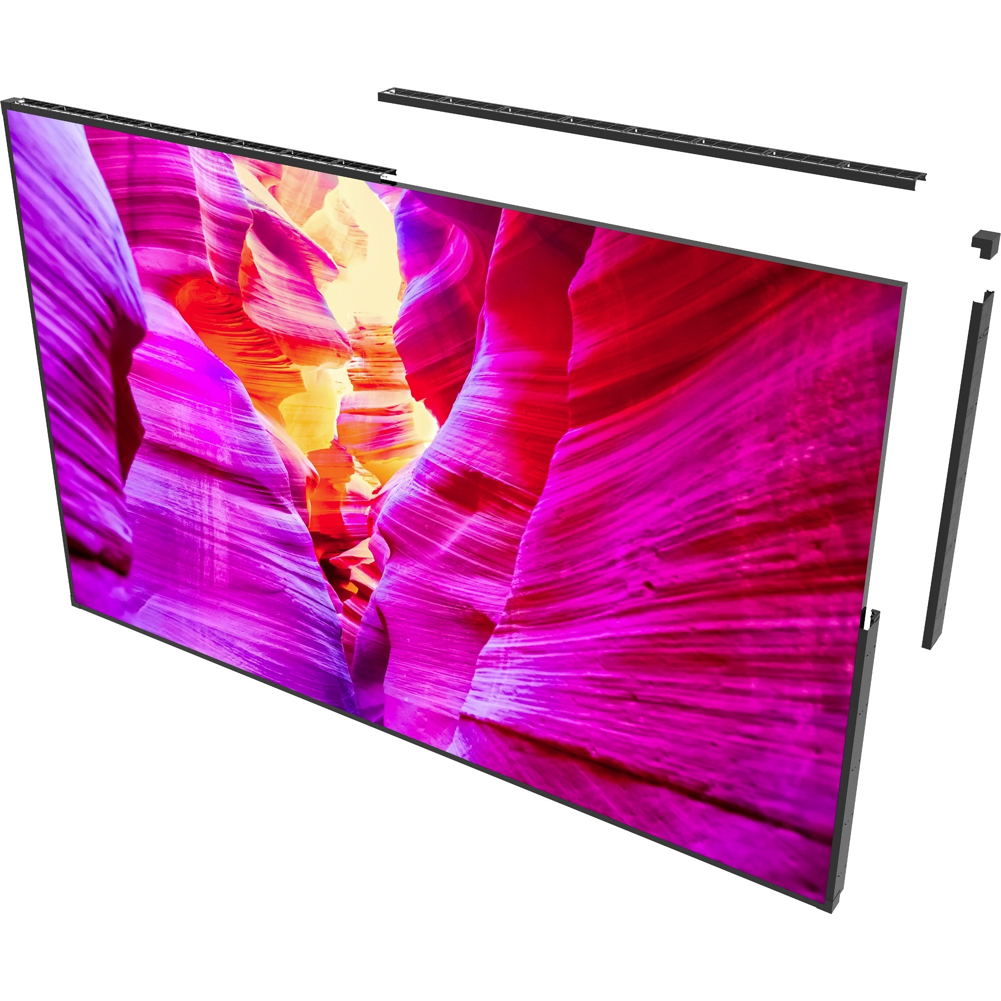Peerless-AV® DS-LEDTK-24VX8S Trim Kit for Video Wall - Magic Black II