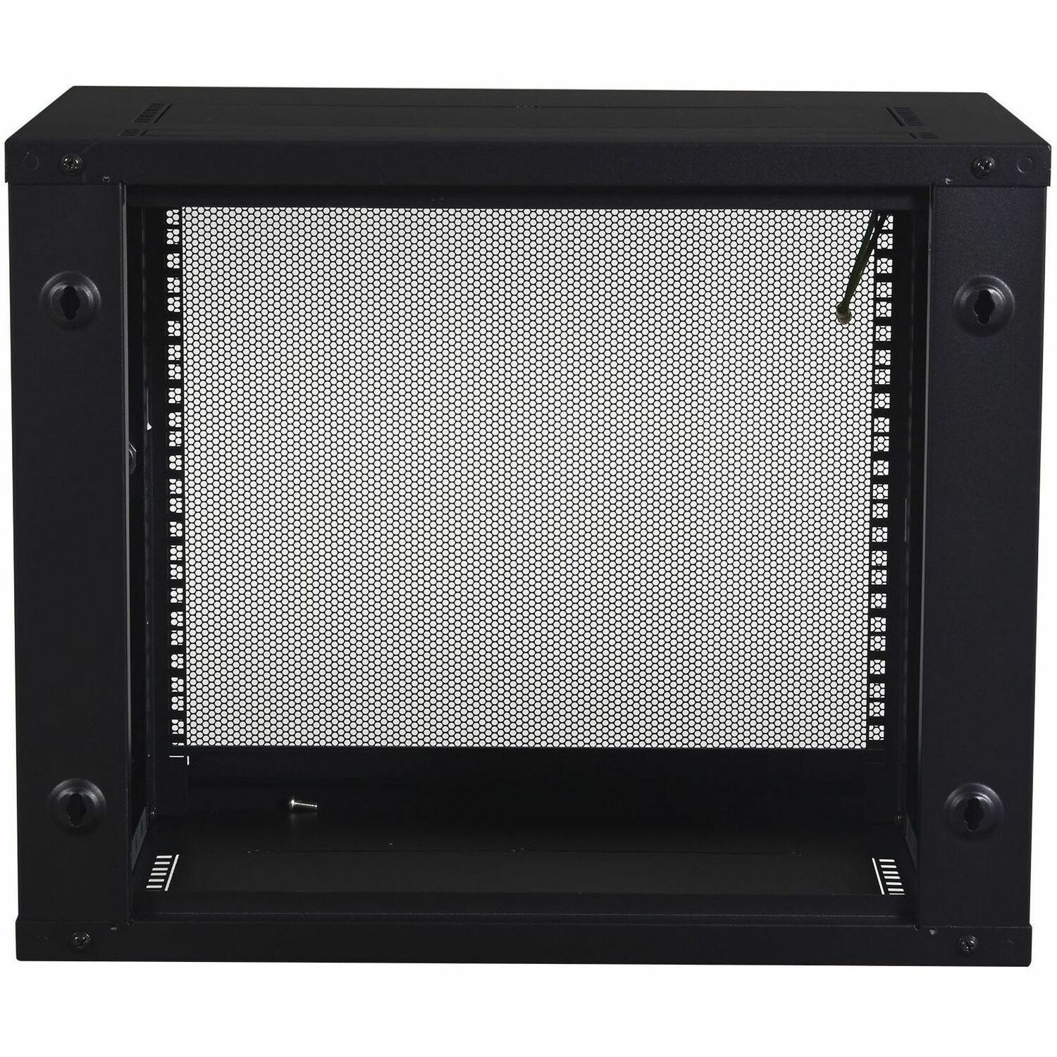 APC NetShelter 9U Wallmount Rack Cabinet Single Hinged Switch Depth Unassembled