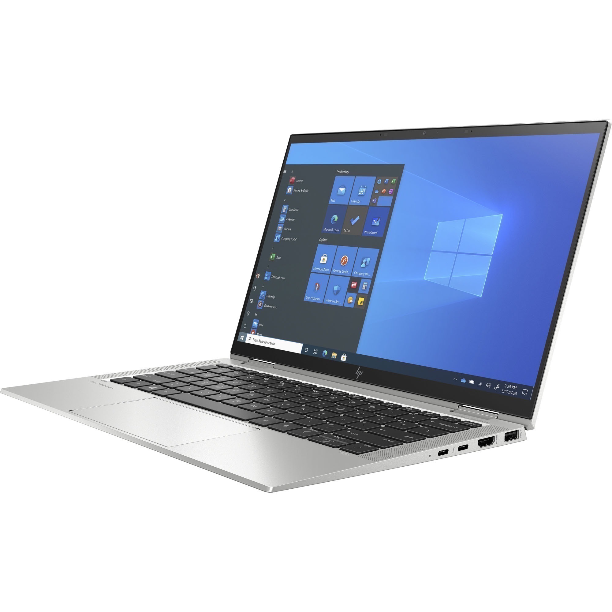 HP EliteBook x360 1030 G8 13.3" Touchscreen Rugged Convertible 2 in 1 Notebook - Intel Core i7 11th Gen i7-1185G7 - vPro Technology - 16 GB - 256 GB SSD