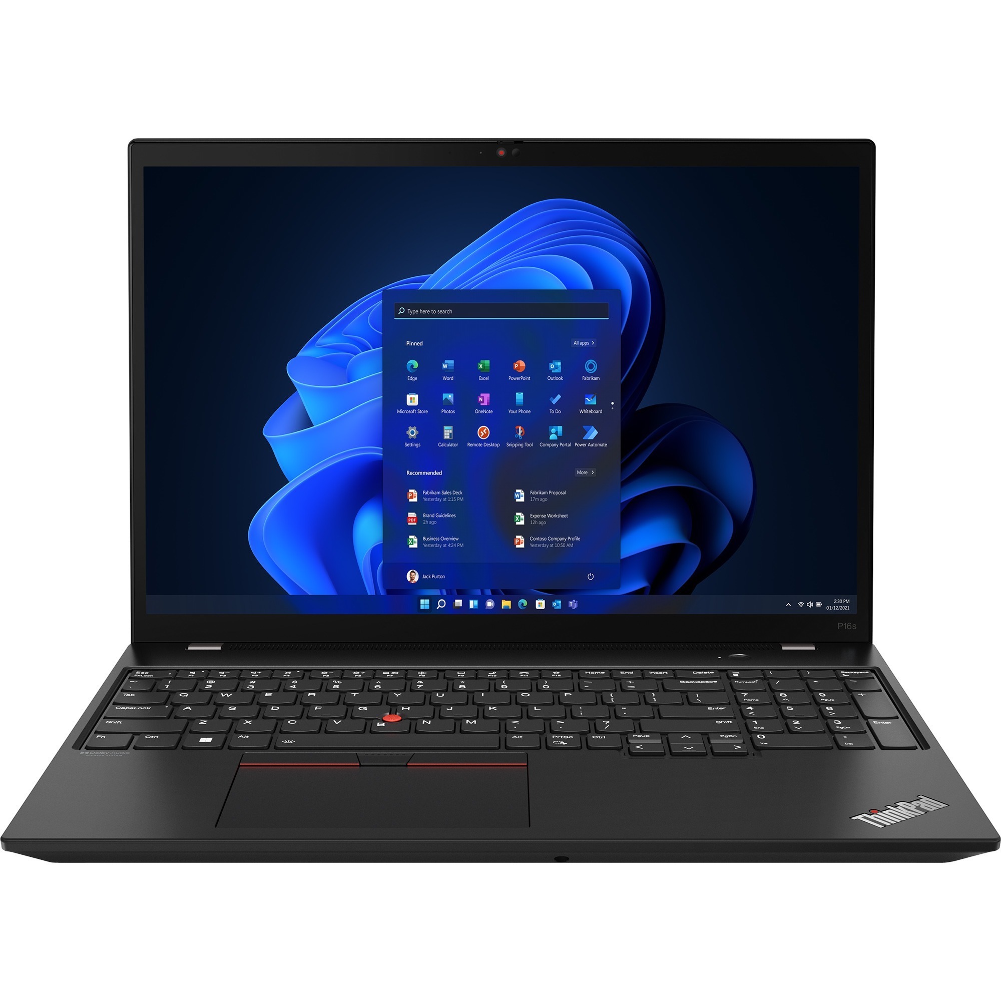 Lenovo ThinkPad P16s Gen 2 21K9001AUS 16" Mobile Workstation - WQUXGA - AMD Ryzen 7 PRO 7840U - 32 GB - 512 GB SSD - English Keyboard - Villi Black