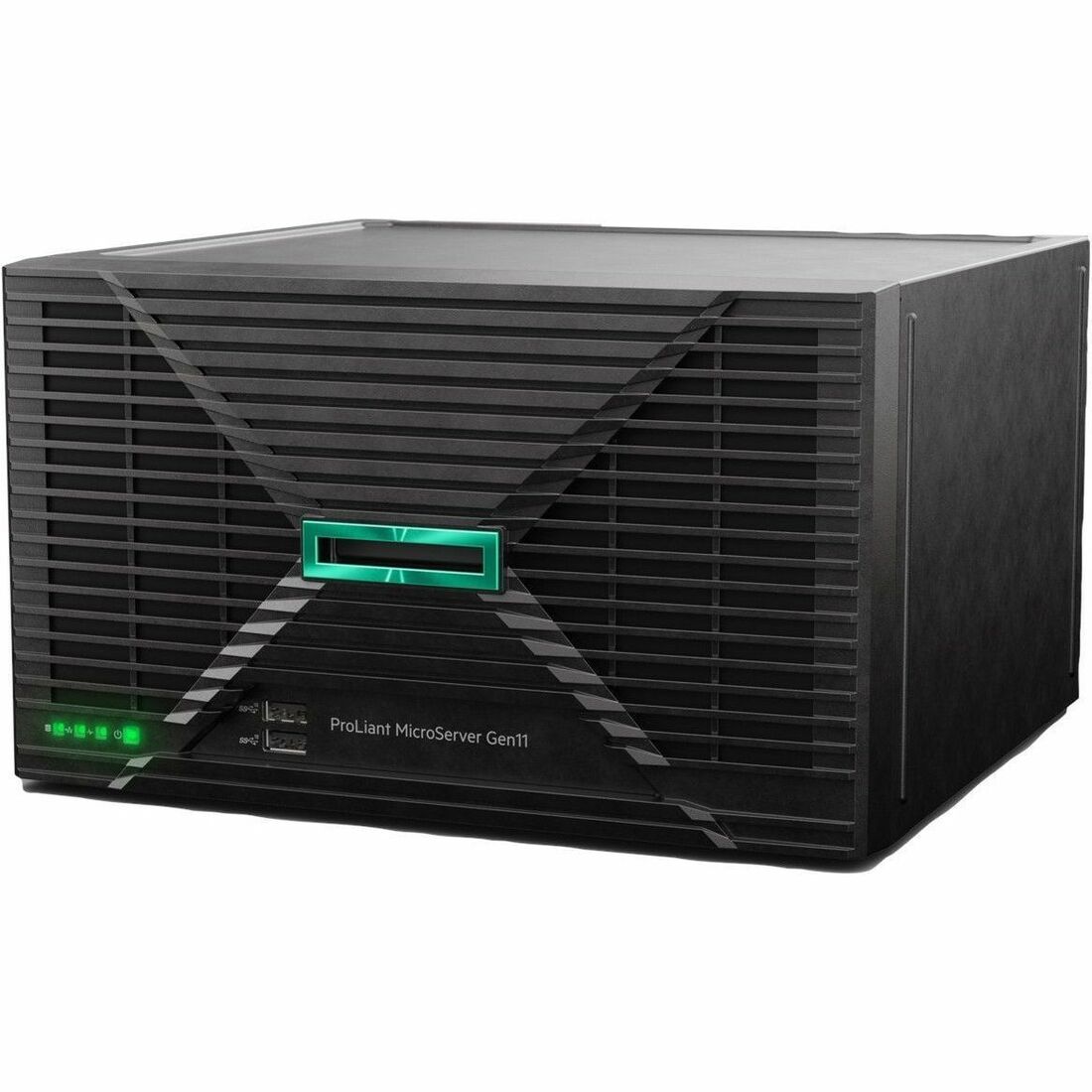 HPE ProLiant MicroServer Gen11 Ultra Micro Tower Server - 1 x Intel Pentium G7400 3.70 GHz - 16 GB RAM - Serial ATA Controller
