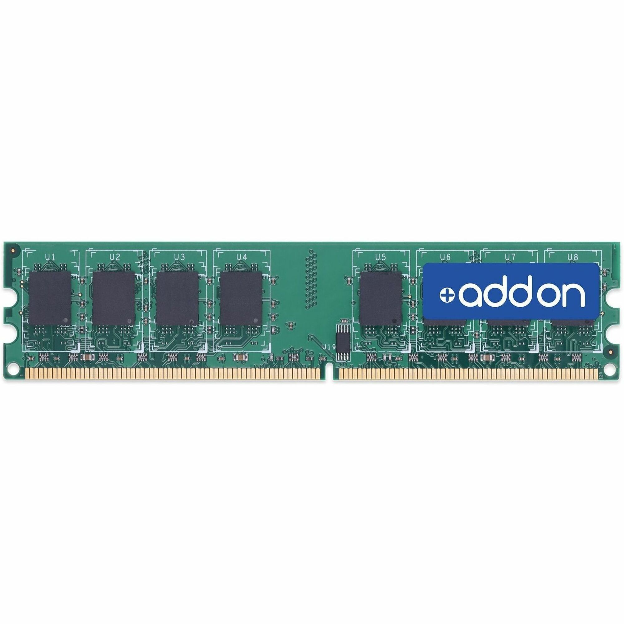 AddOn JEDEC Standard 4GB DDR2-667MHz Unbuffered Dual Rank 1.8V 240-pin CL5 UDIMM