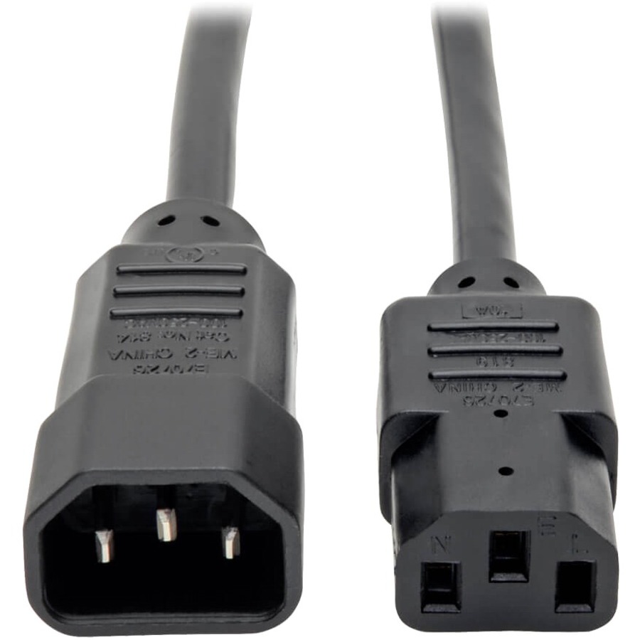 Tripp Lite by Eaton PDU Power Cord C13 to C14 - 13A 250V 16 AWG 5 ft. (1.52 m) Black