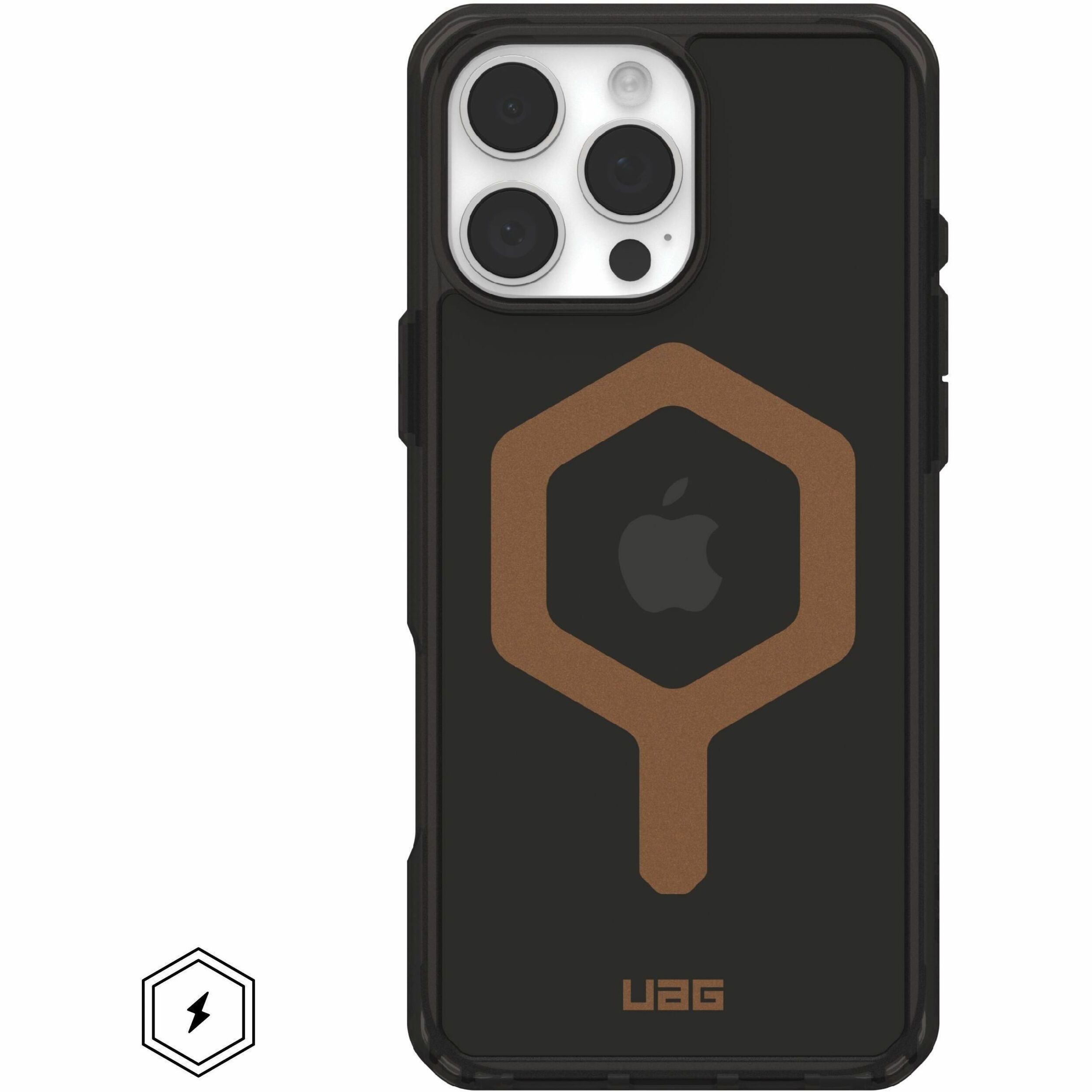 Urban Armor Gear Plyo iPhone 16 Pro Max Case - Black/Bronze