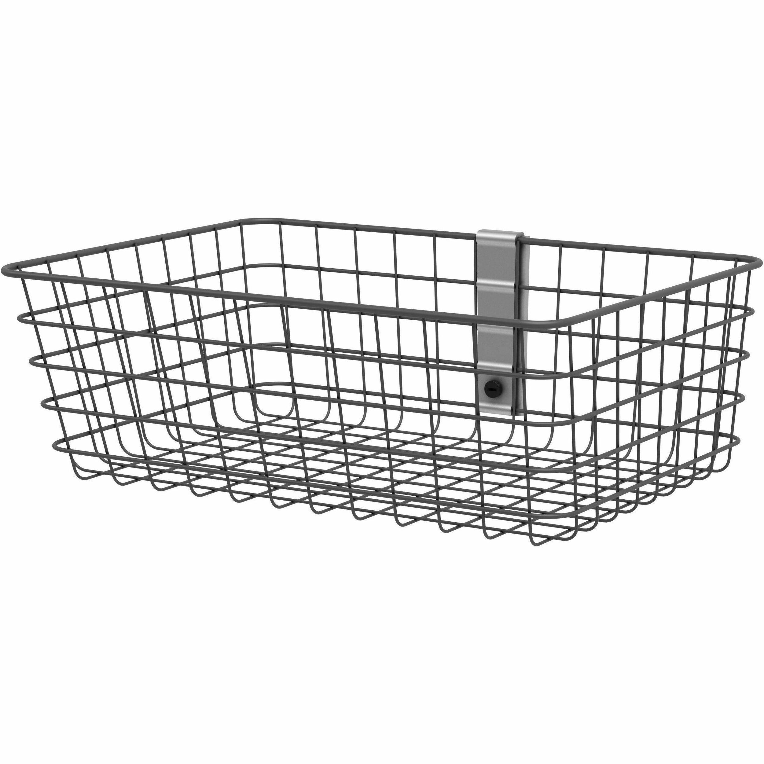 Ergotron SV Wire Basket, Large (dark grey)