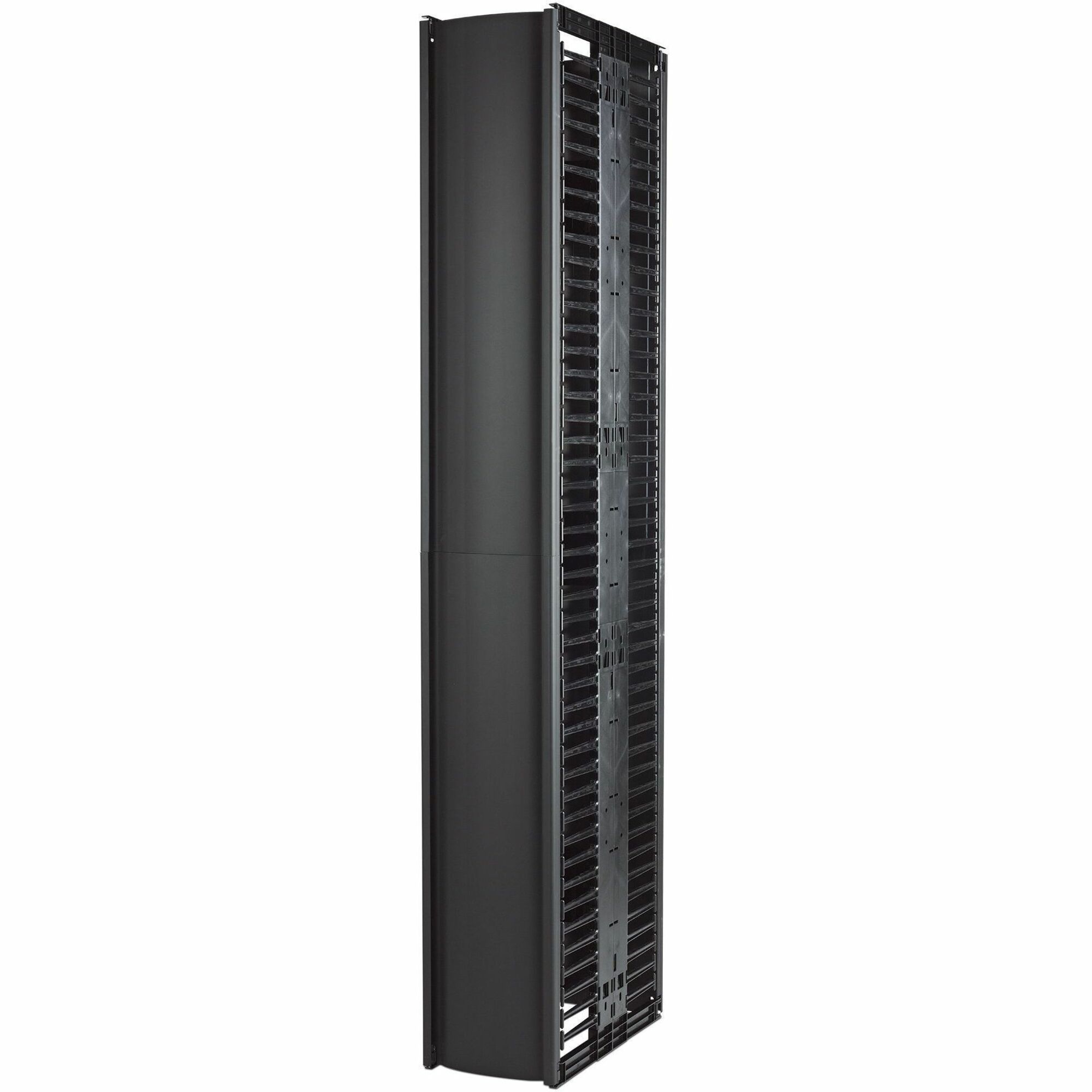 APC Valueline, Vertical Cable Manager for 2 & 4 Post Racks, 84"H X 12"W, Double-Sided with Doors