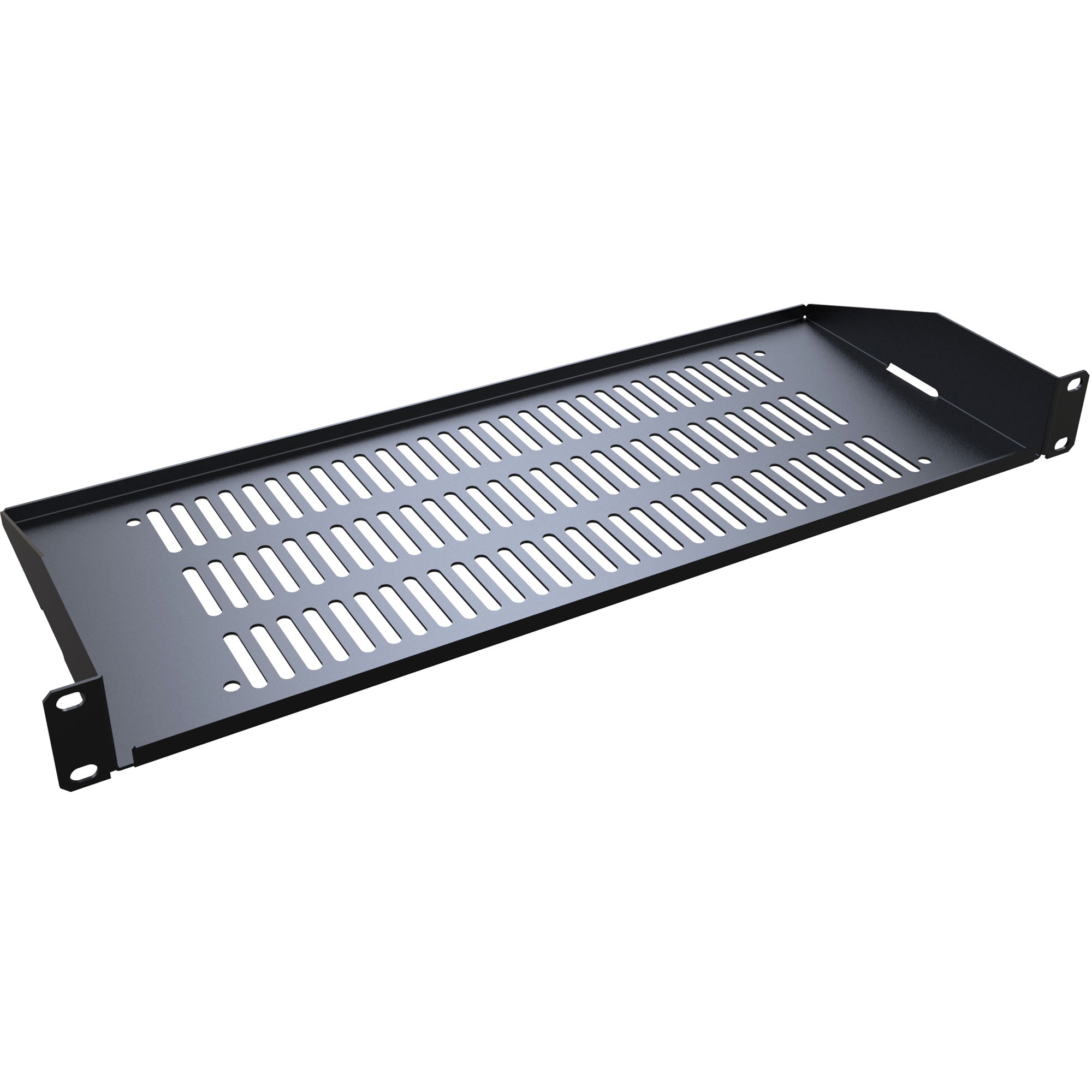Hammond Rack Shelf Vented 16GA Flngs Up