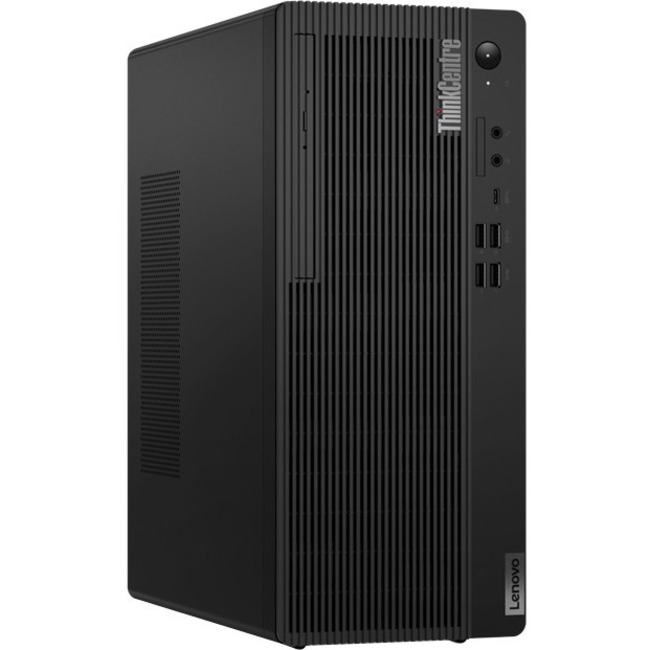 Lenovo ThinkCentre M80t Gen 3 11TE000AUS Desktop Computer - Intel Core i5 12th Gen i5-12500 - vPro Technology - 8 GB - 256 GB PCI Express NVMe 4.0 SSD - Tower - Raven Black